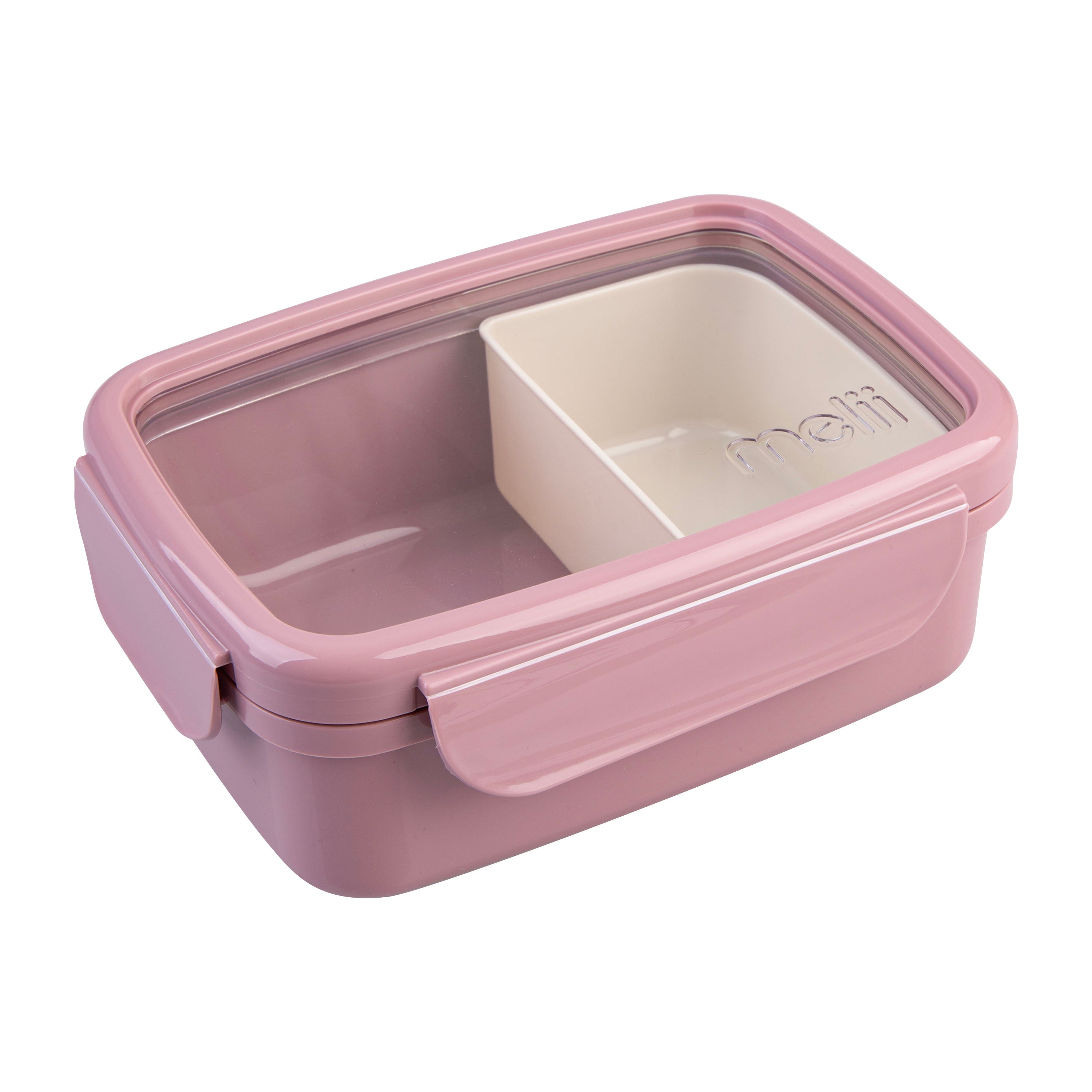 Melii Luxe Bento Box 880ml - Pink & Ivory