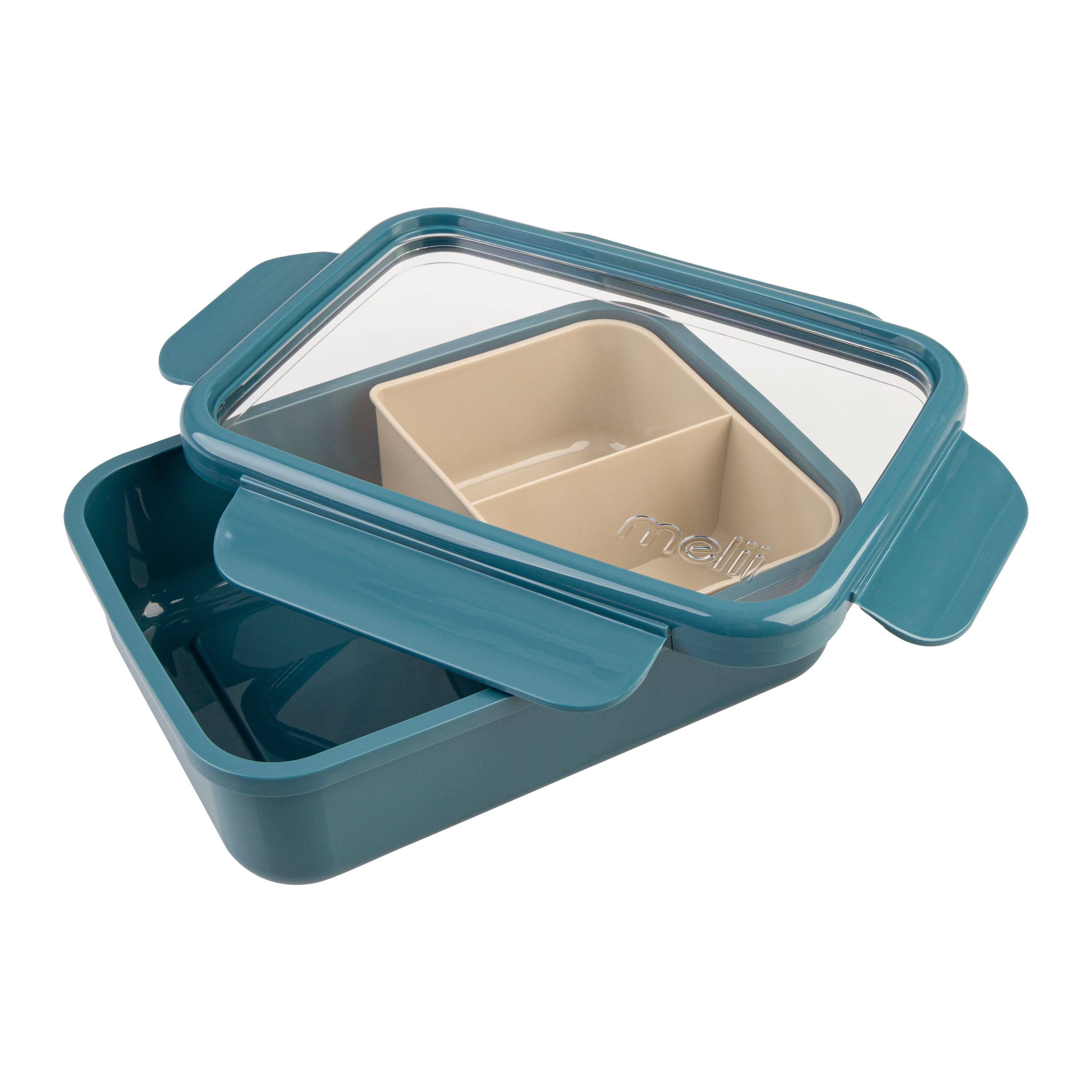 Melii Luxe Bento Box 1.25L - Blue & Mint