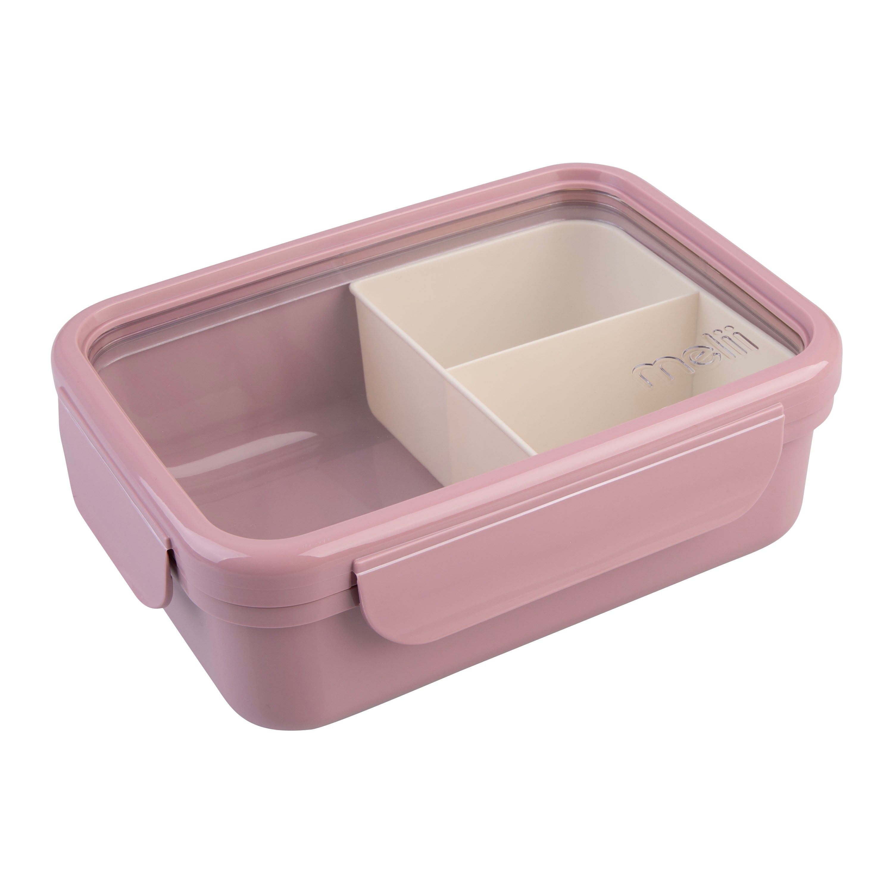 Melii Luxe Bento Box 1.25L - Pink & Ivory