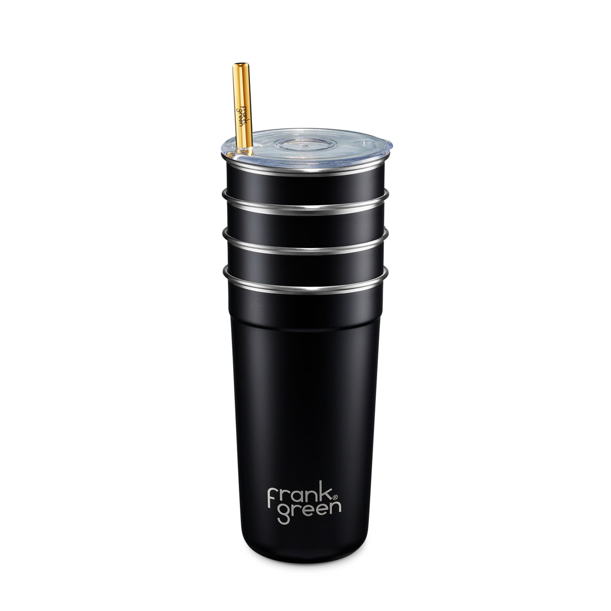 frank green 16oz Assembled Party Cups 4 Pack - Midnight