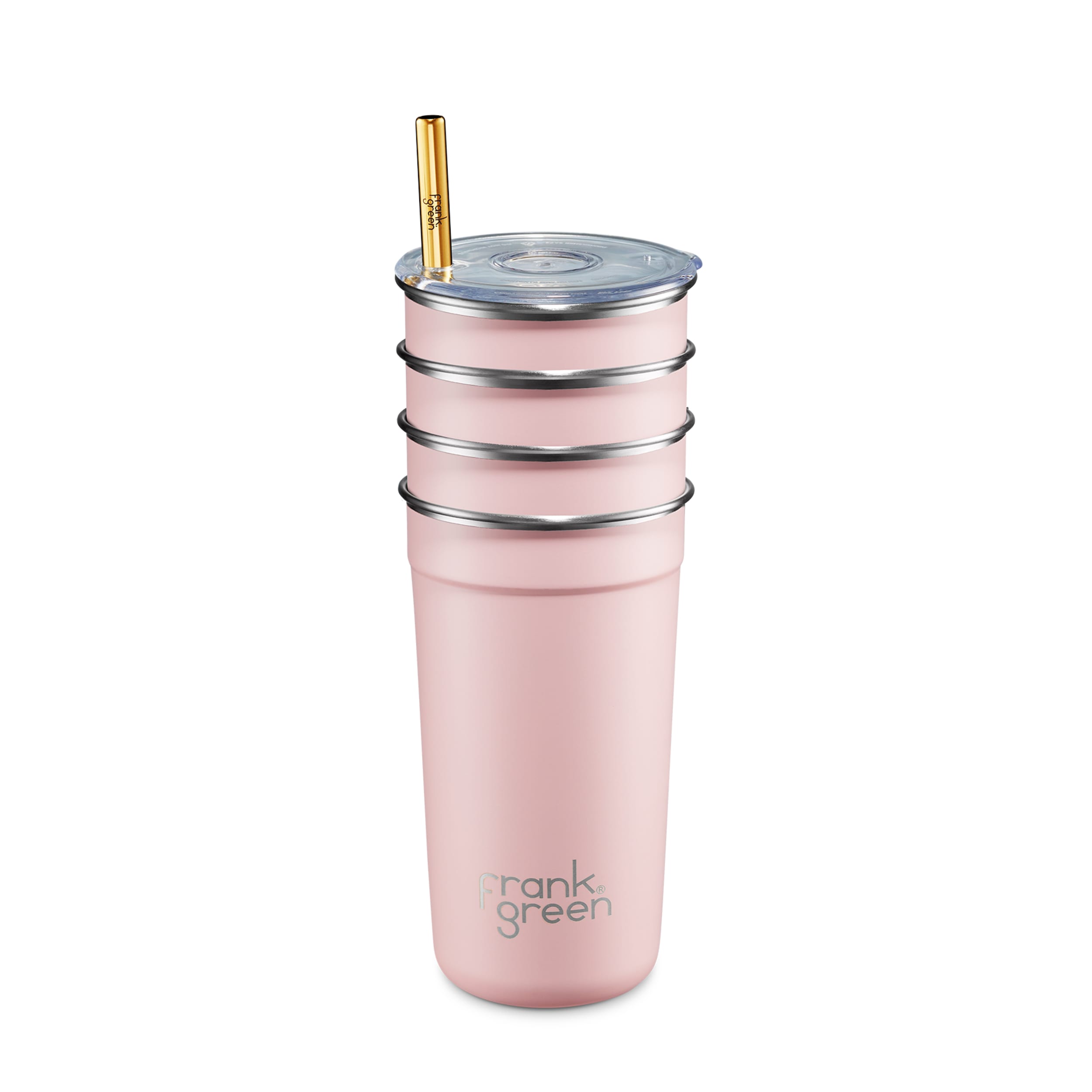 frank green 16oz Assembled Party Cups 4 Pack - Blushed