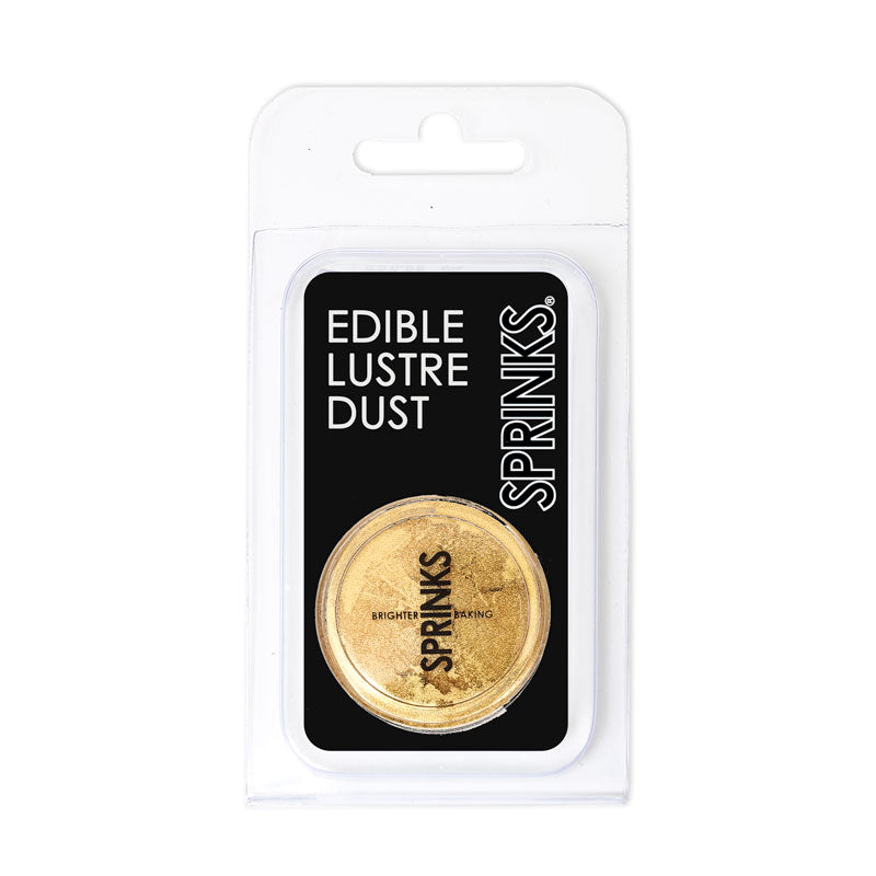 Sprinks Bright Gold Lustre Dust 10ml Hangsell
