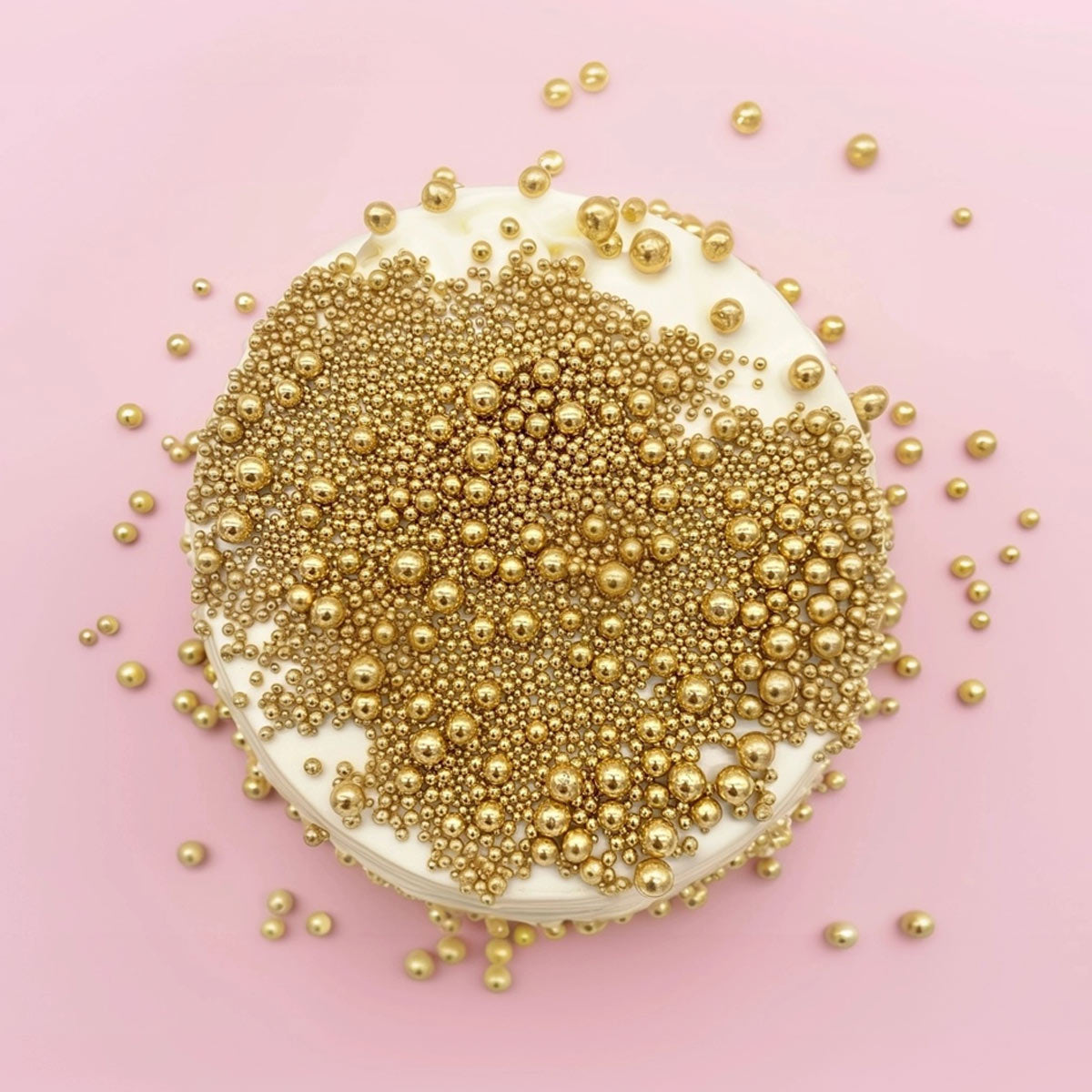 Sprinks Shiny Gold Bubble Bubble Sprinkles 500g