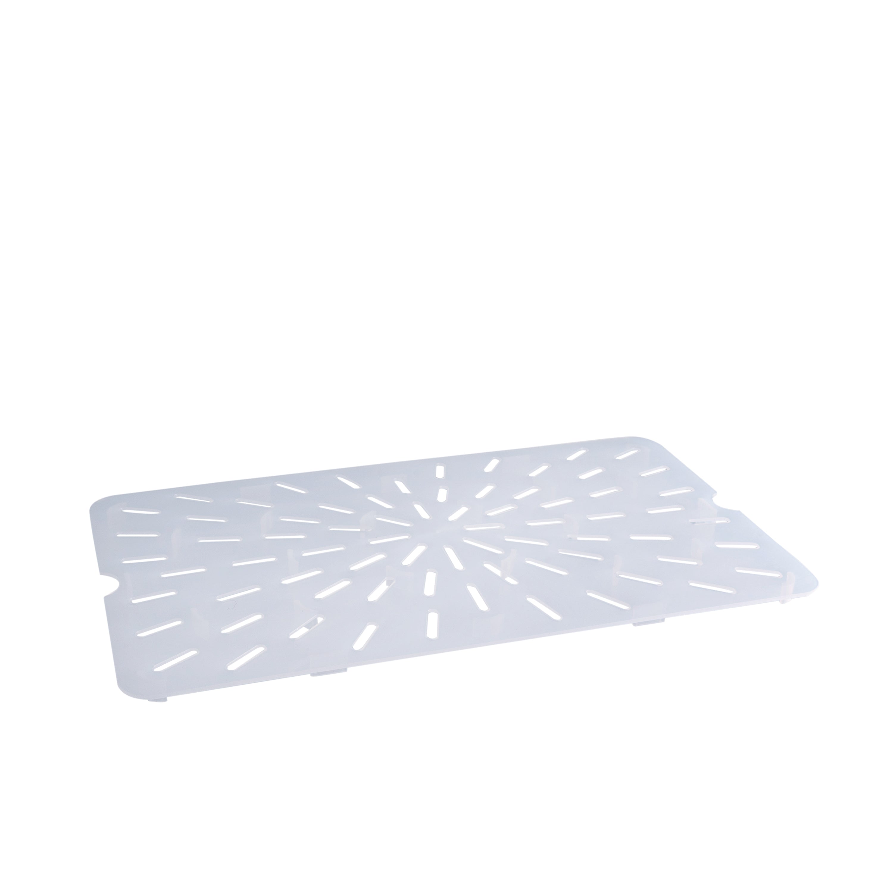 GastroPlast 1/1 GN Food Pan Drain Plate - Polypropylene