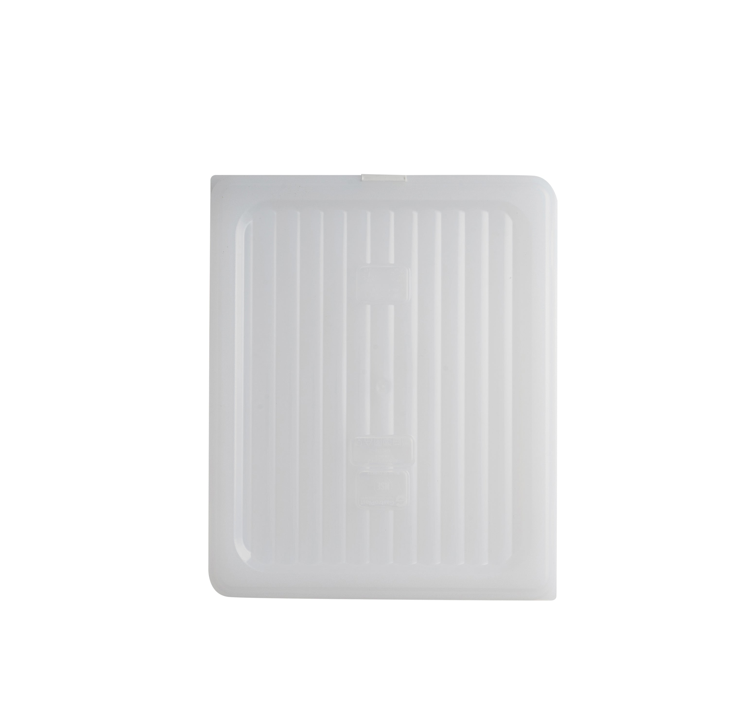 GastroPlast 1/2 GN Food Pan Cover - Polypropylene (Grey)