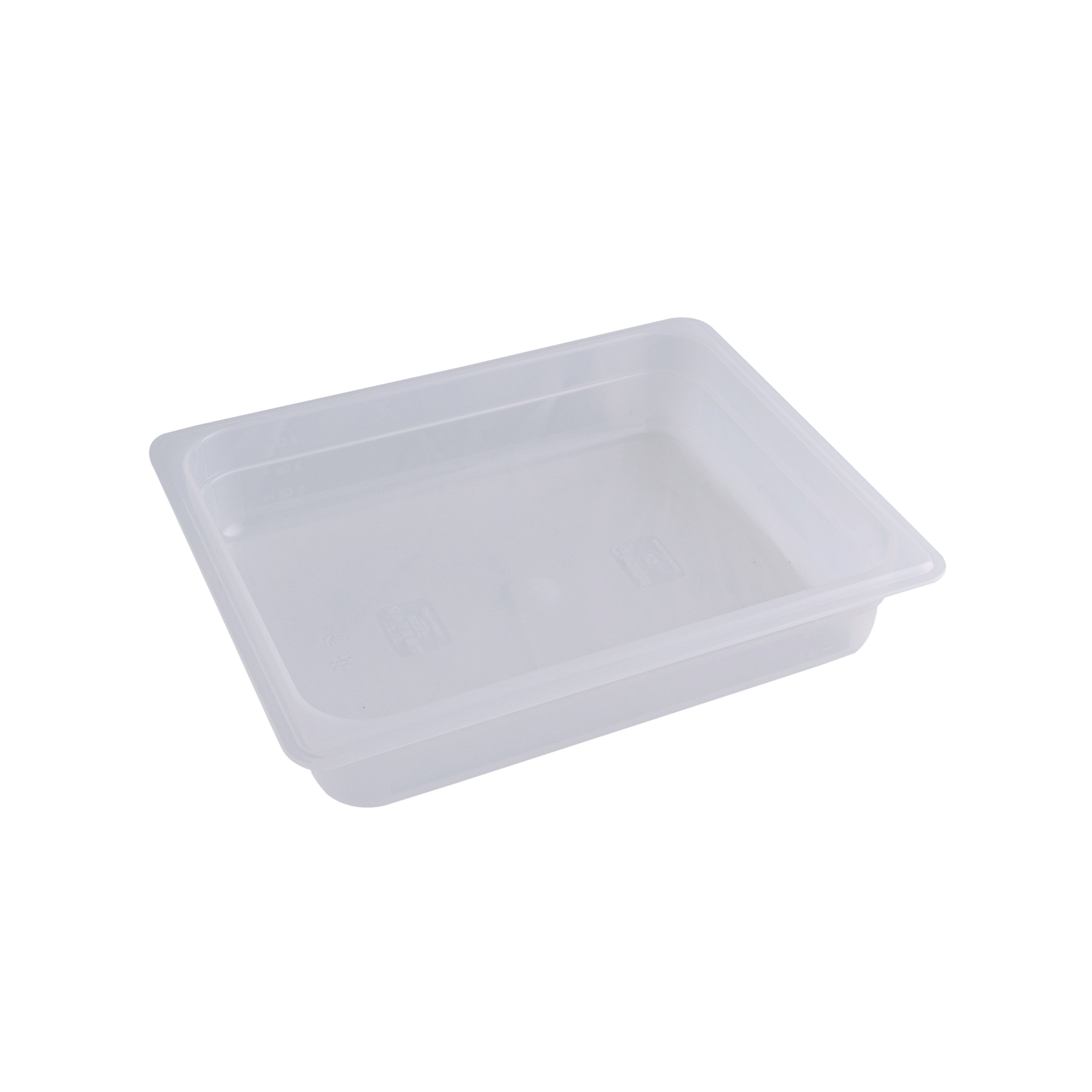 GastroPlast 1/2 GN Food Pan - Polypropylene (65mm - Grey)