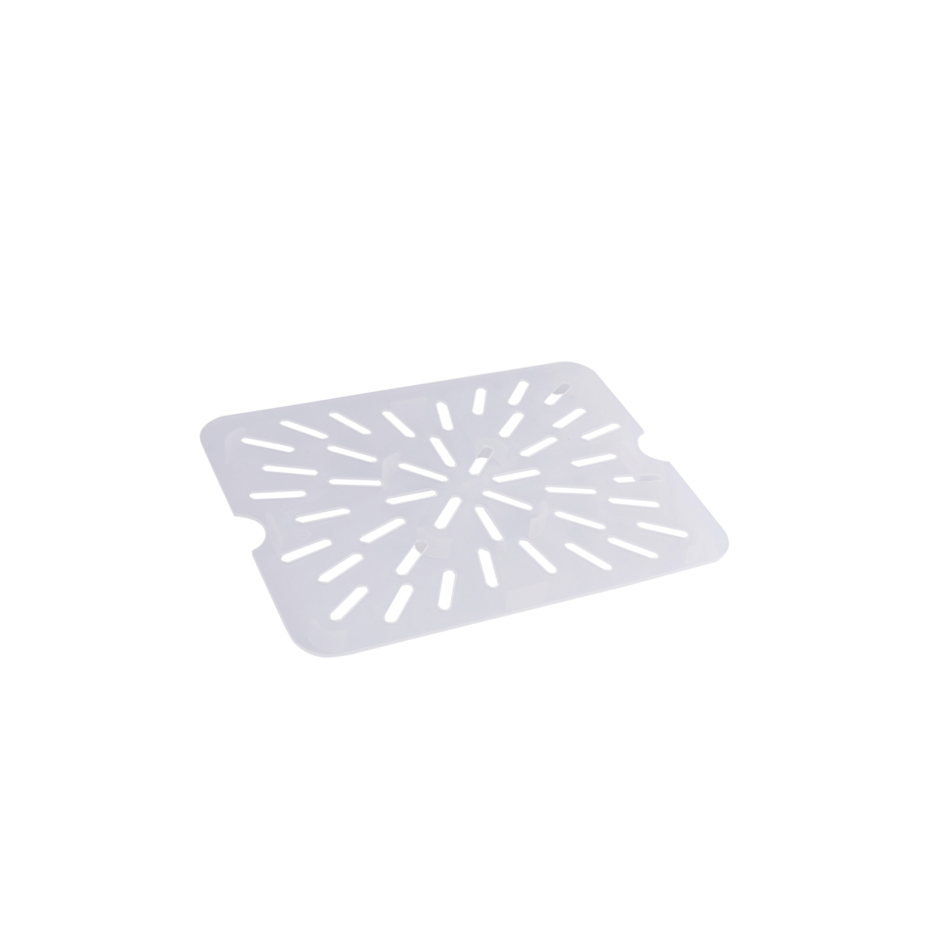 GastroPlast 1/2 GN Food Pan Drain Plate - Polypropylene