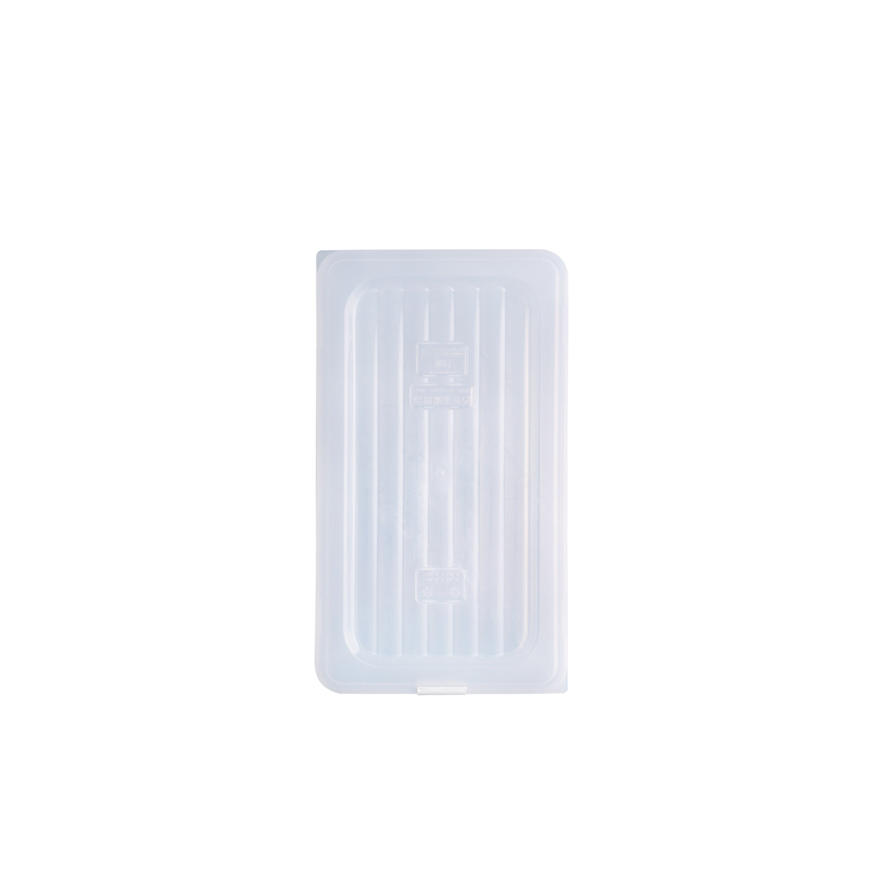GastroPlast 1/3 GN Food Pan Cover - Polypropylene (Grey)