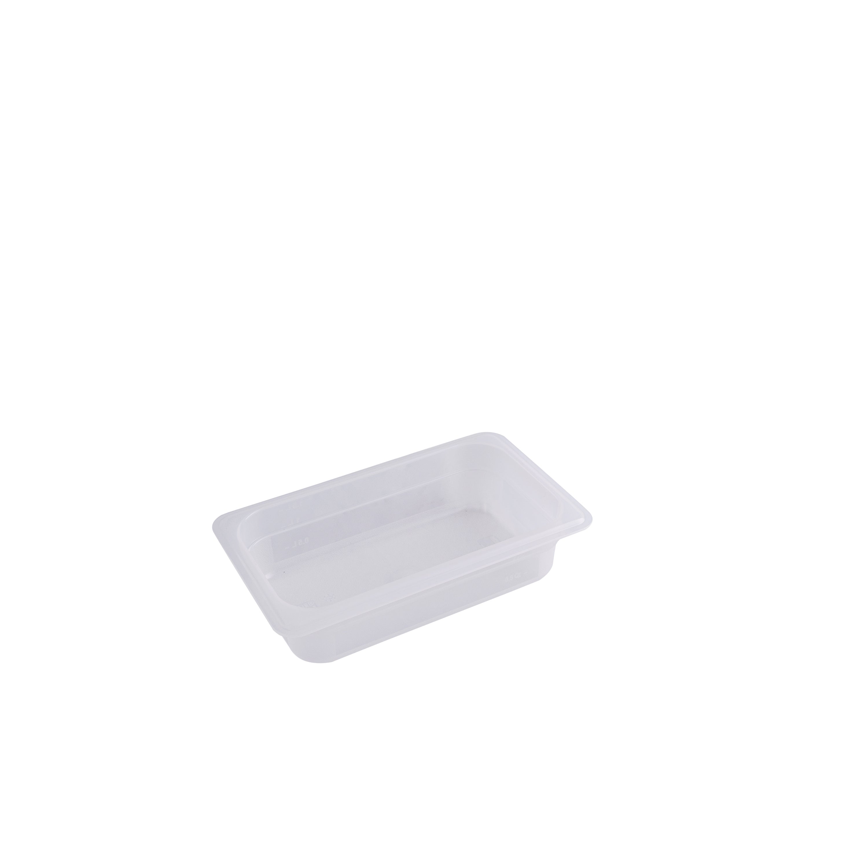 GastroPlast 1/4 GN Food Pan - Polypropylene (65mm - Grey)