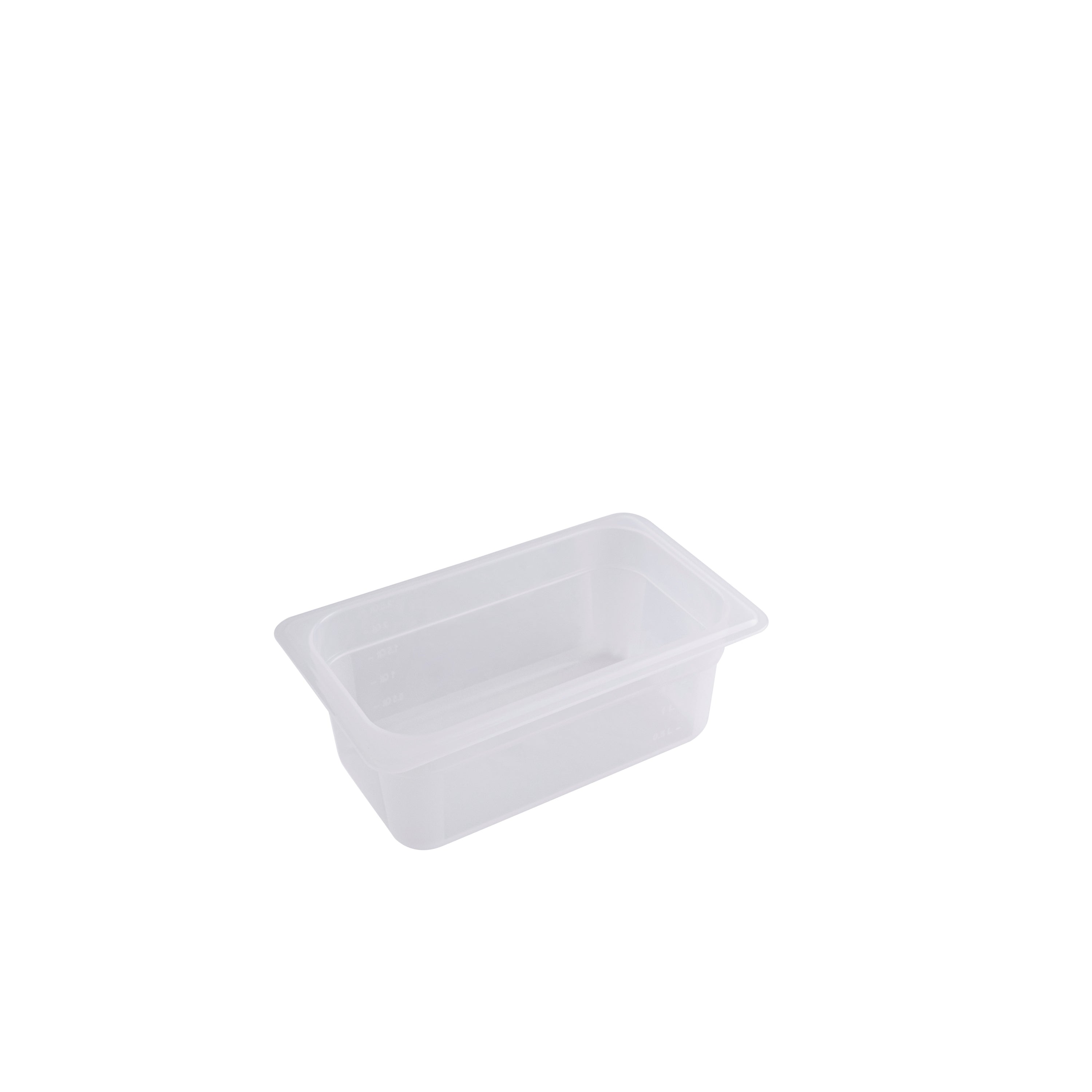 GastroPlast 1/4 GN Food Pan - Polypropylene (100mm - Grey)