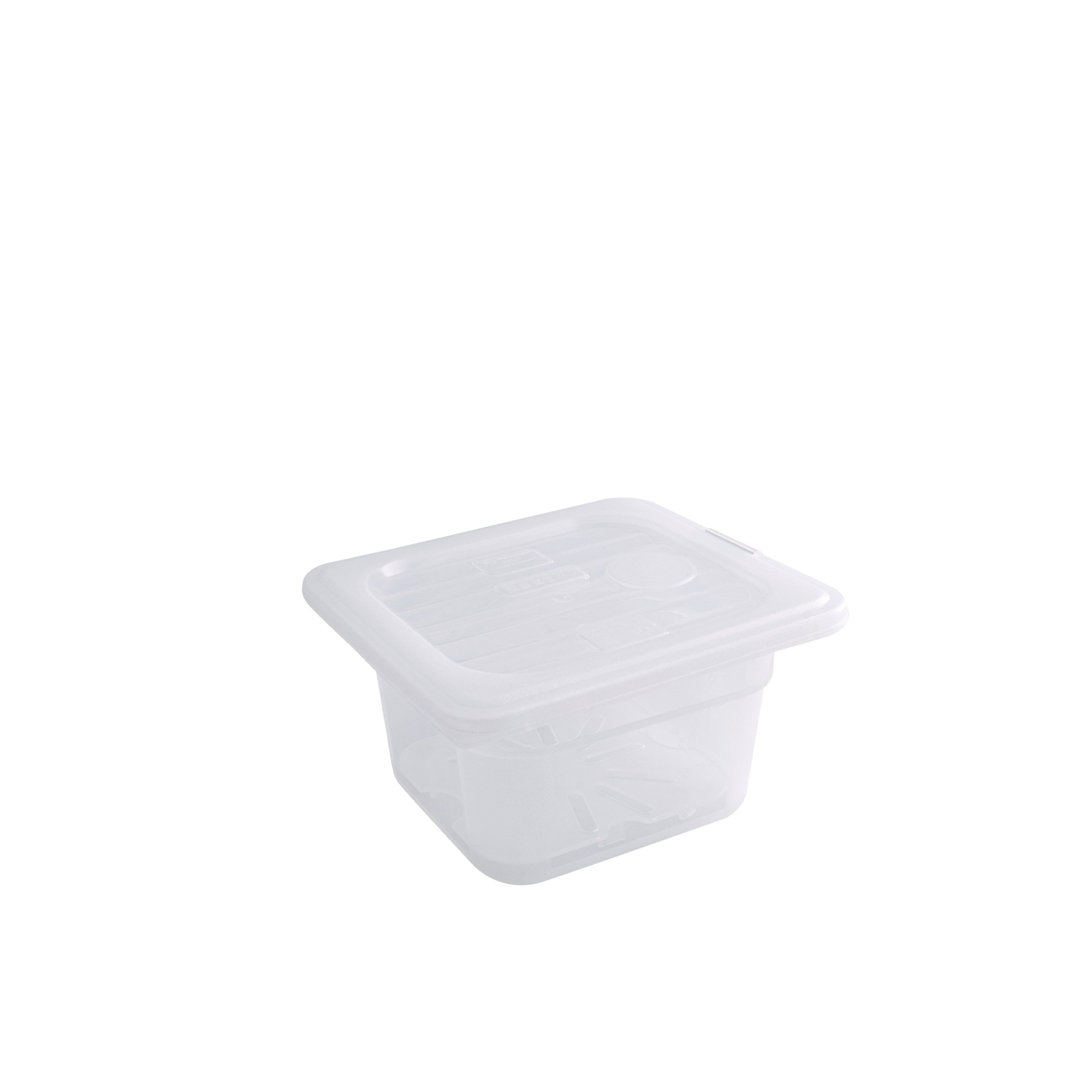 GastroPlast 1/6 GN Food Pan - Polypropylene (65mm - Grey)