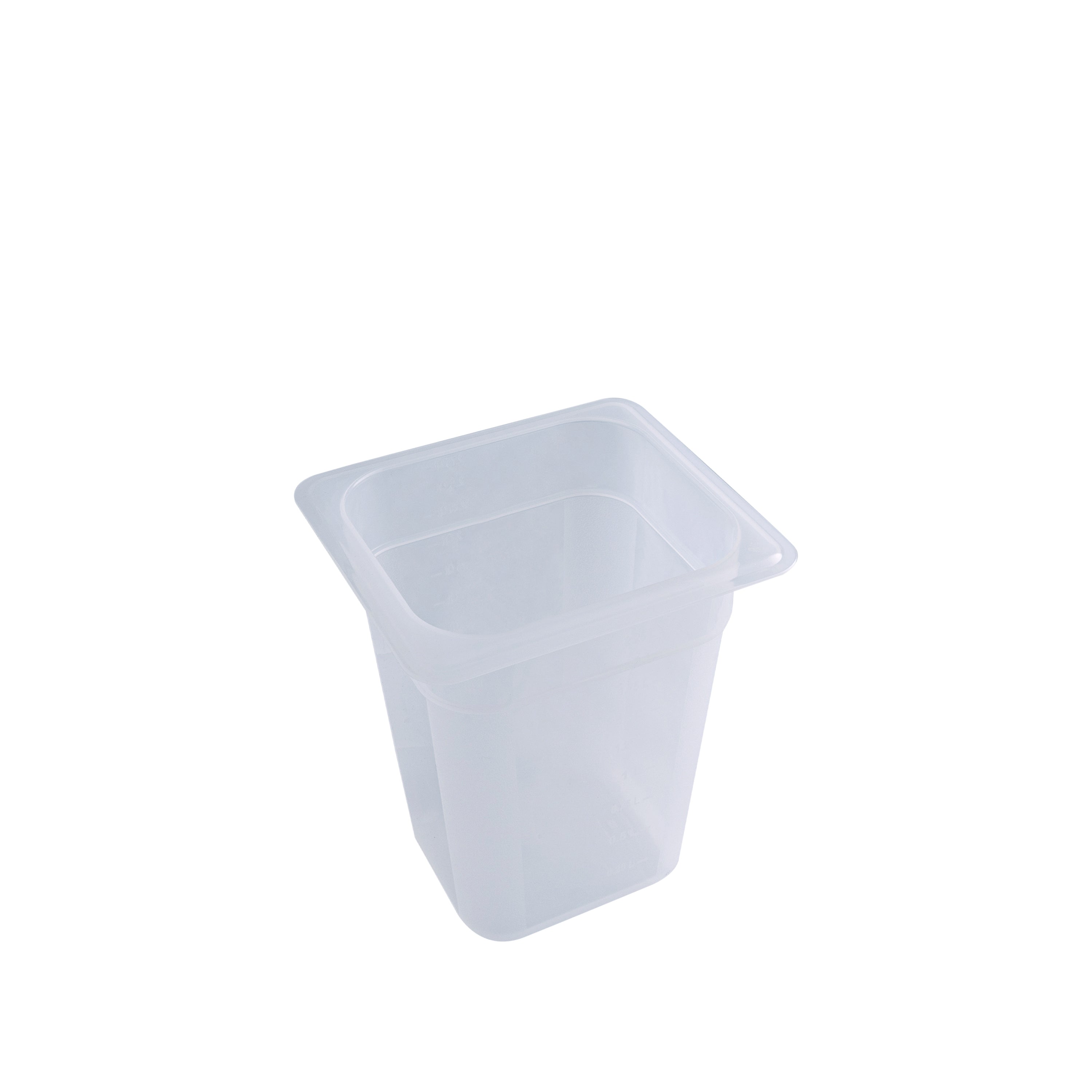GastroPlast 1/6 GN Food Pan - Polypropylene (200mm - Grey)