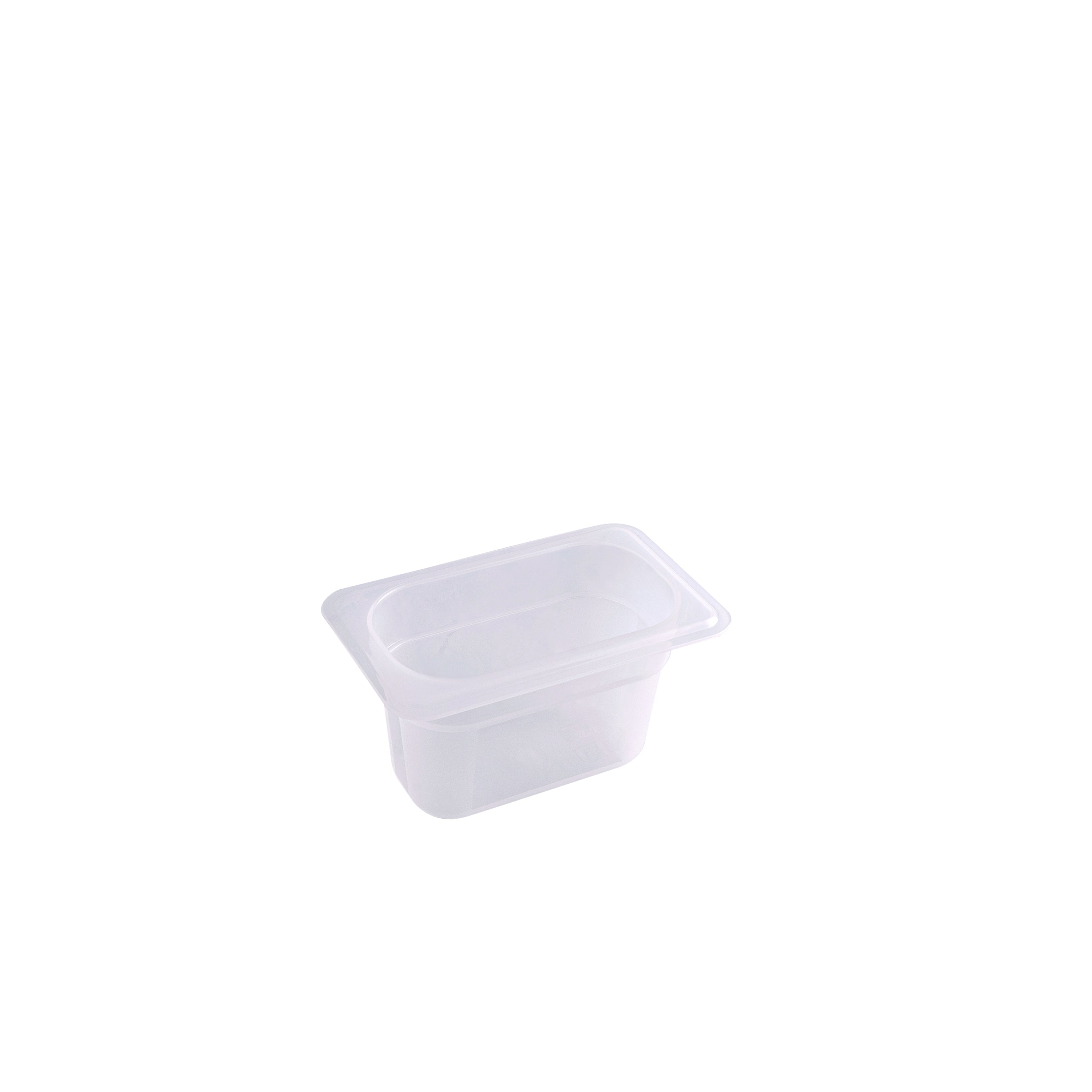 GastroPlast 1/9 GN Food Pan - Polypropylene (100mm - Grey)