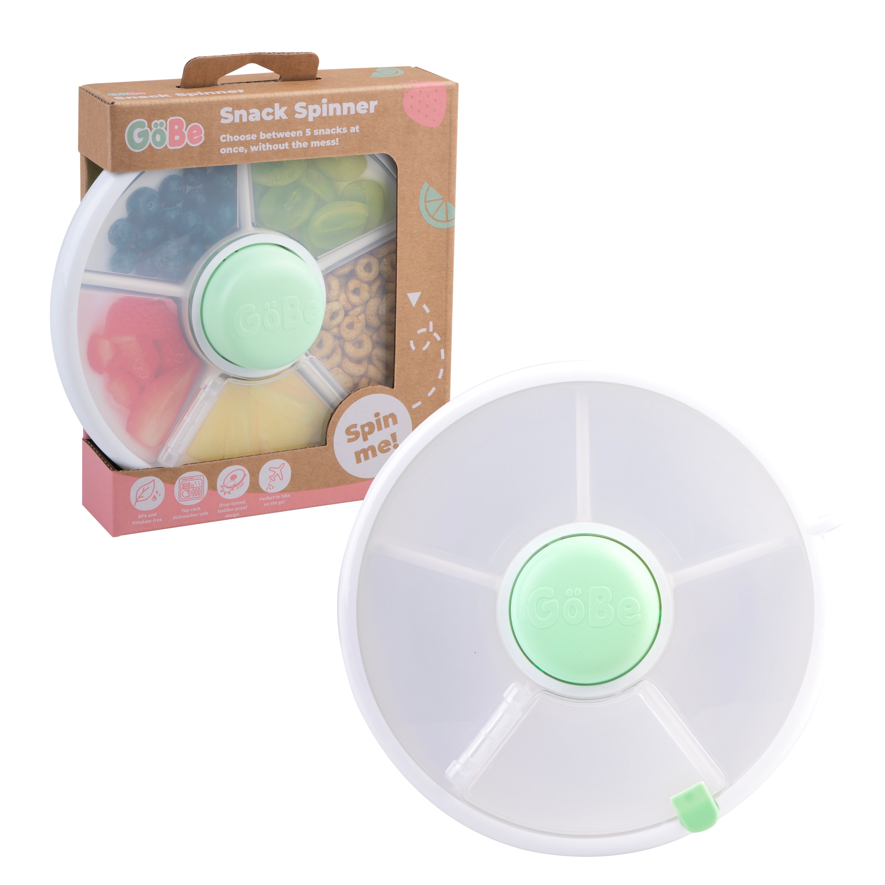 GoBe Original Snack Spinner - Green