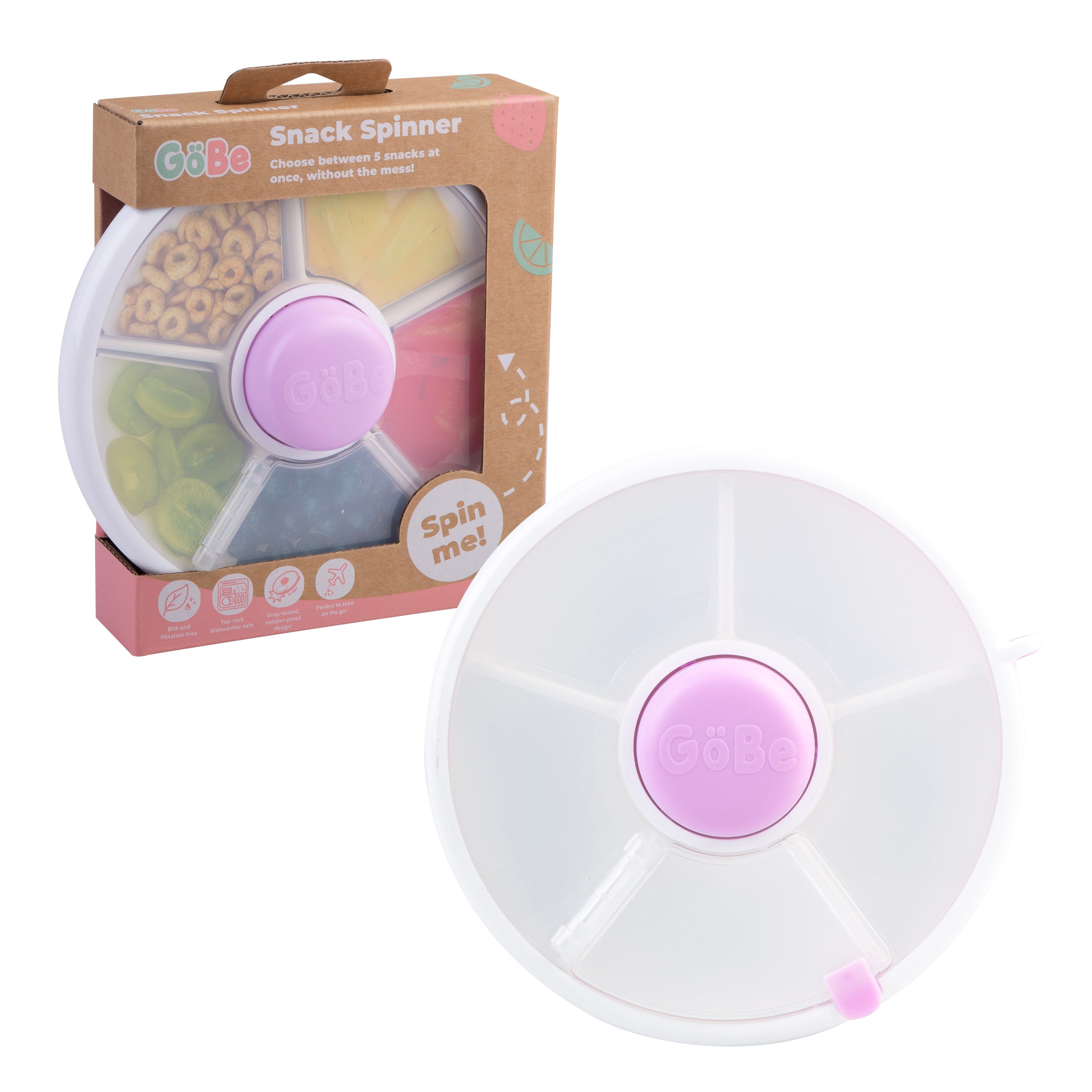 GoBe Original Snack Spinner - Purple