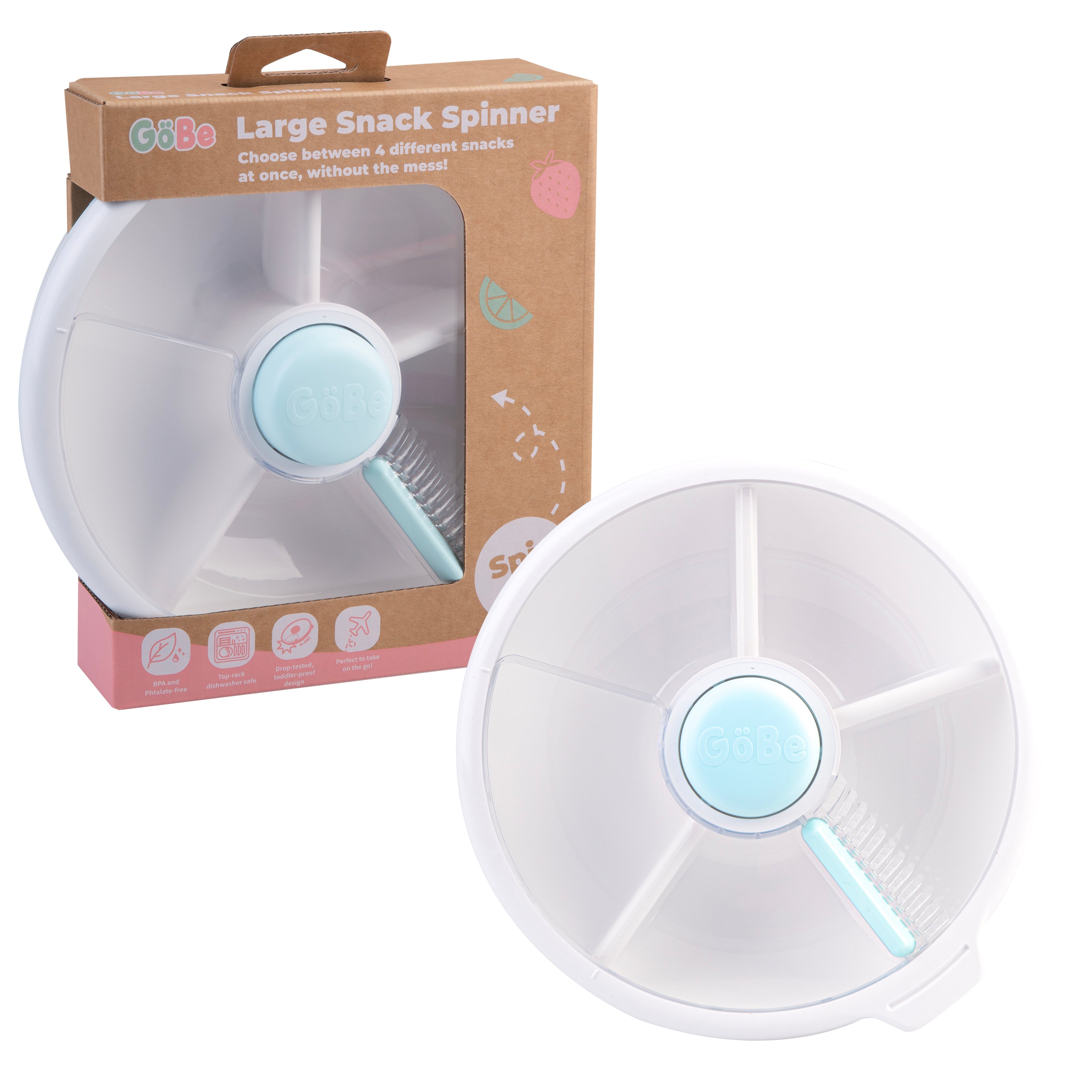 GoBe Large Snack Spinner - Blue