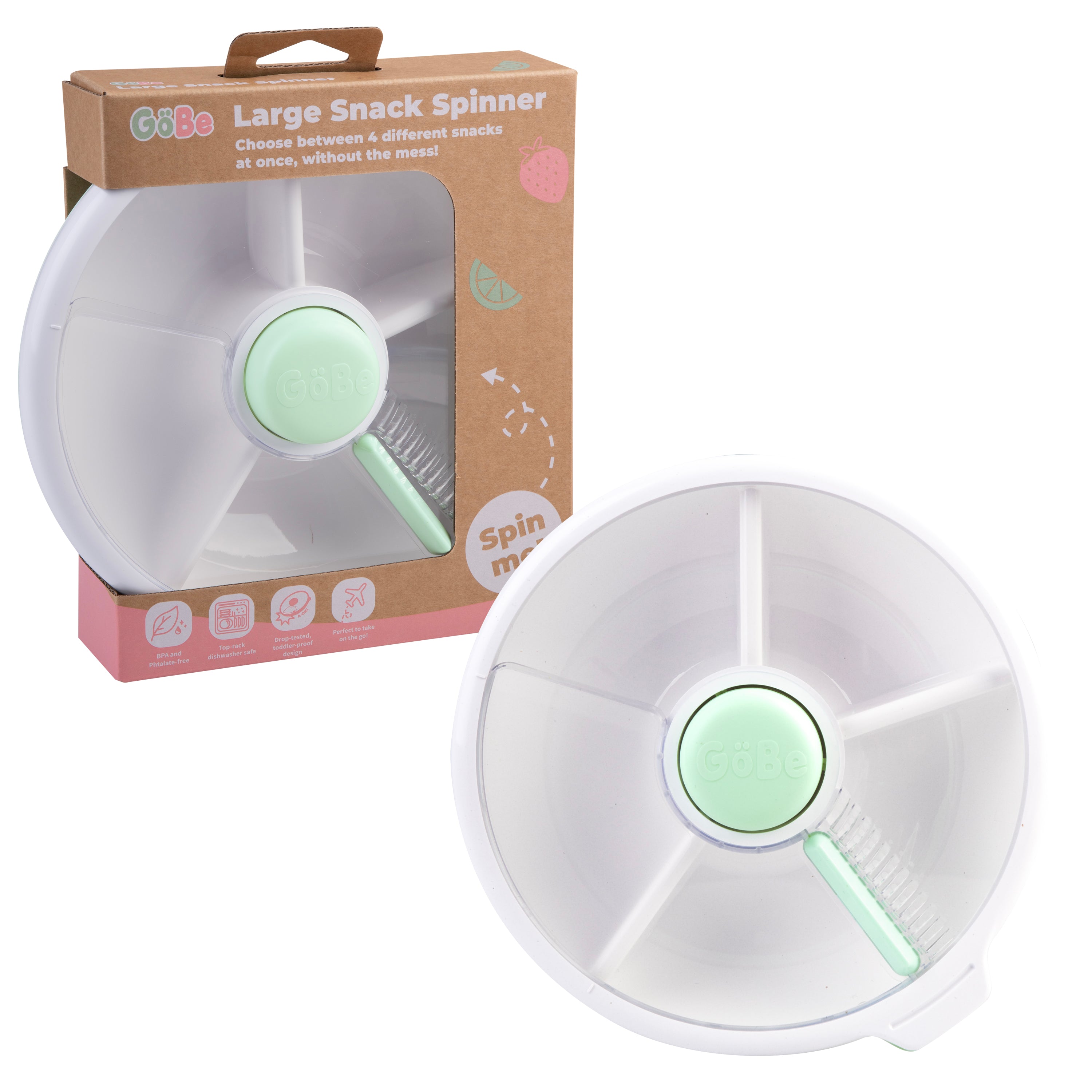 GoBe Large Snack Spinner - Green