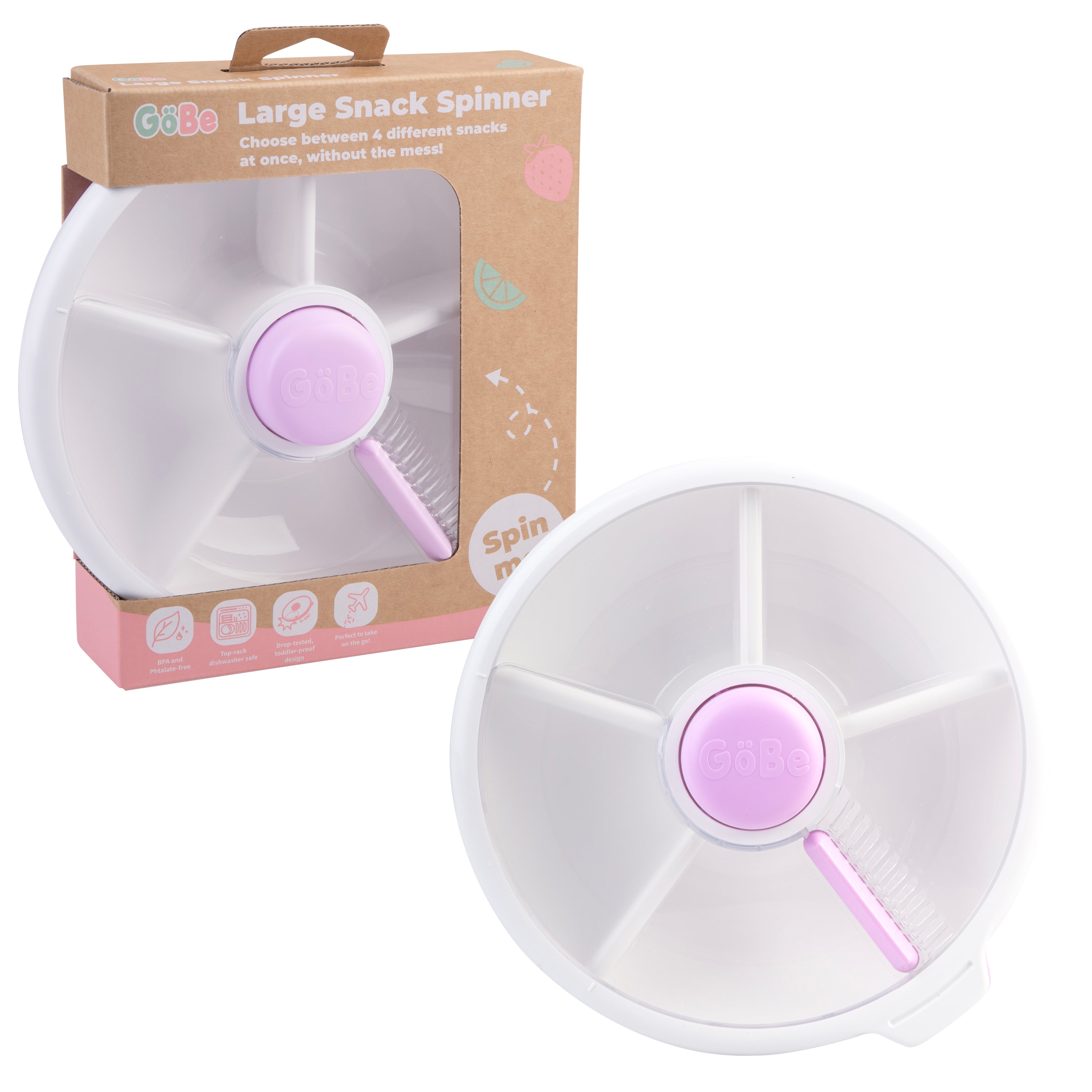 GoBe Large Snack Spinner - Purple