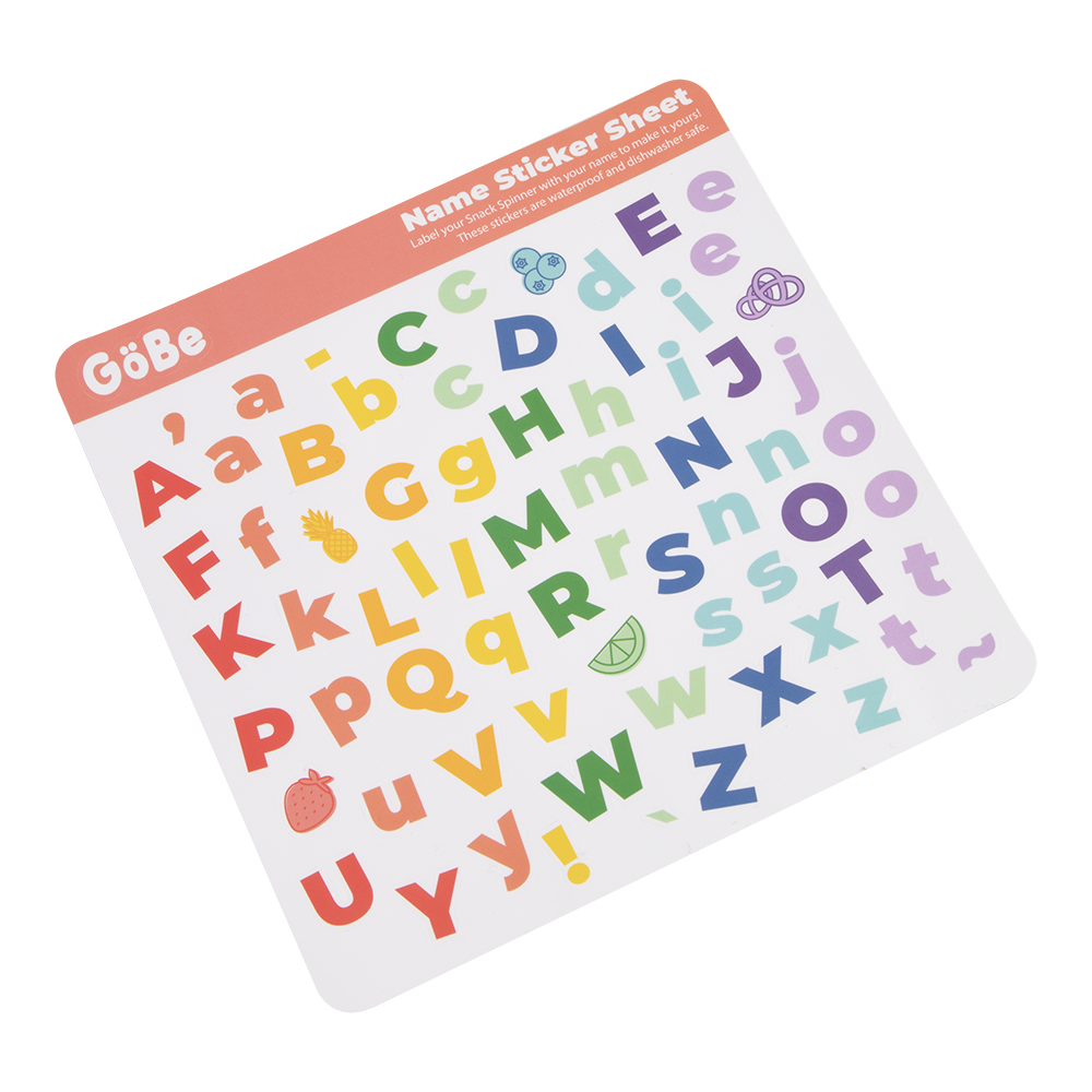 GoBe Kids Sticker Sheet