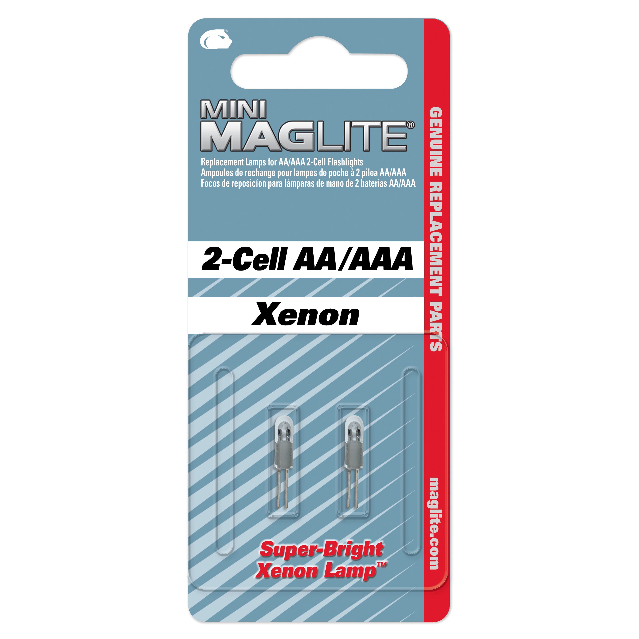 Maglite Mini Maglite AA/AAA Bulbs - Two Pack