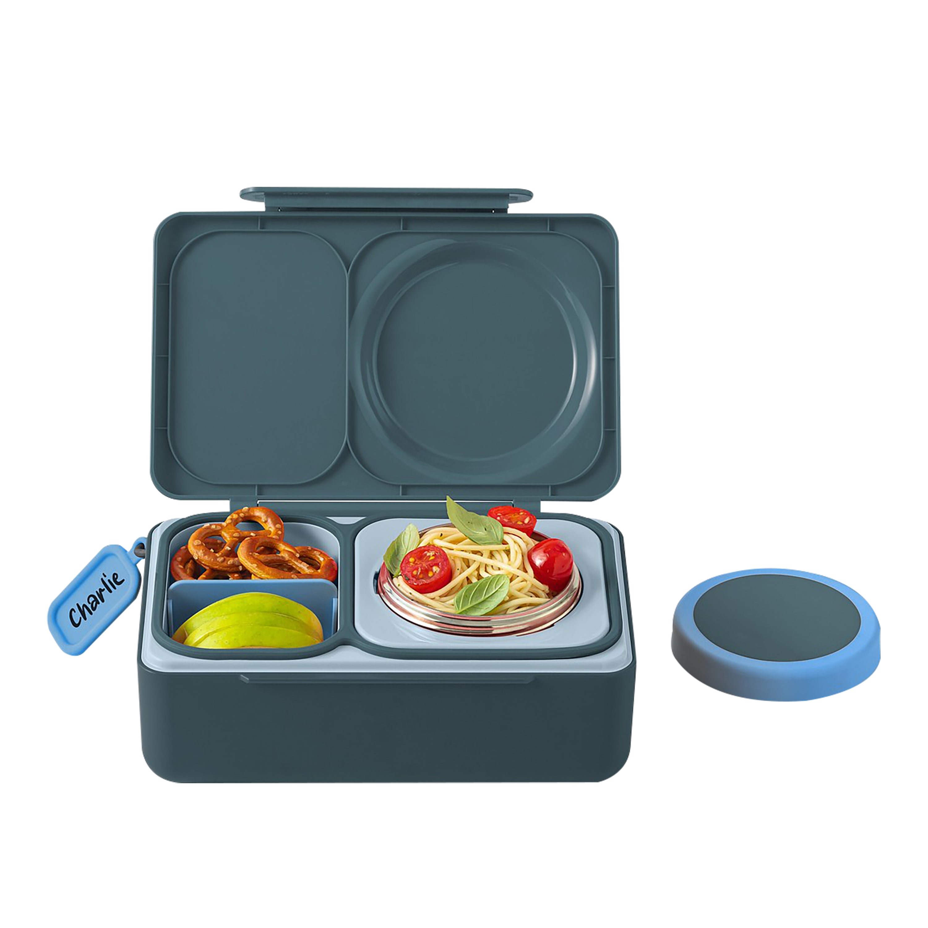 OmieBox UP Hot & Cold Bento Box - Graphite
