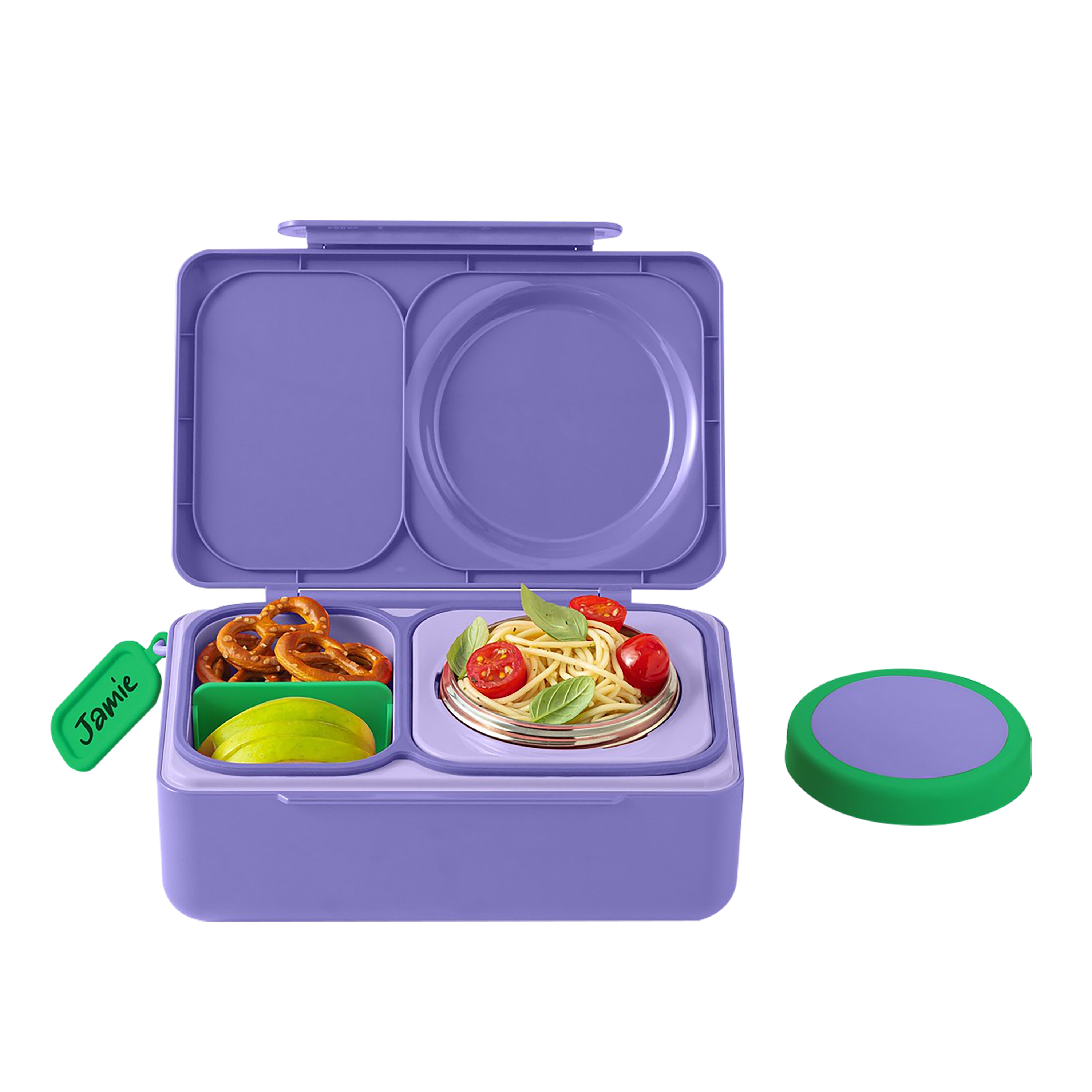 OmieBox UP Hot & Cold Bento Box - Galaxy Purple
