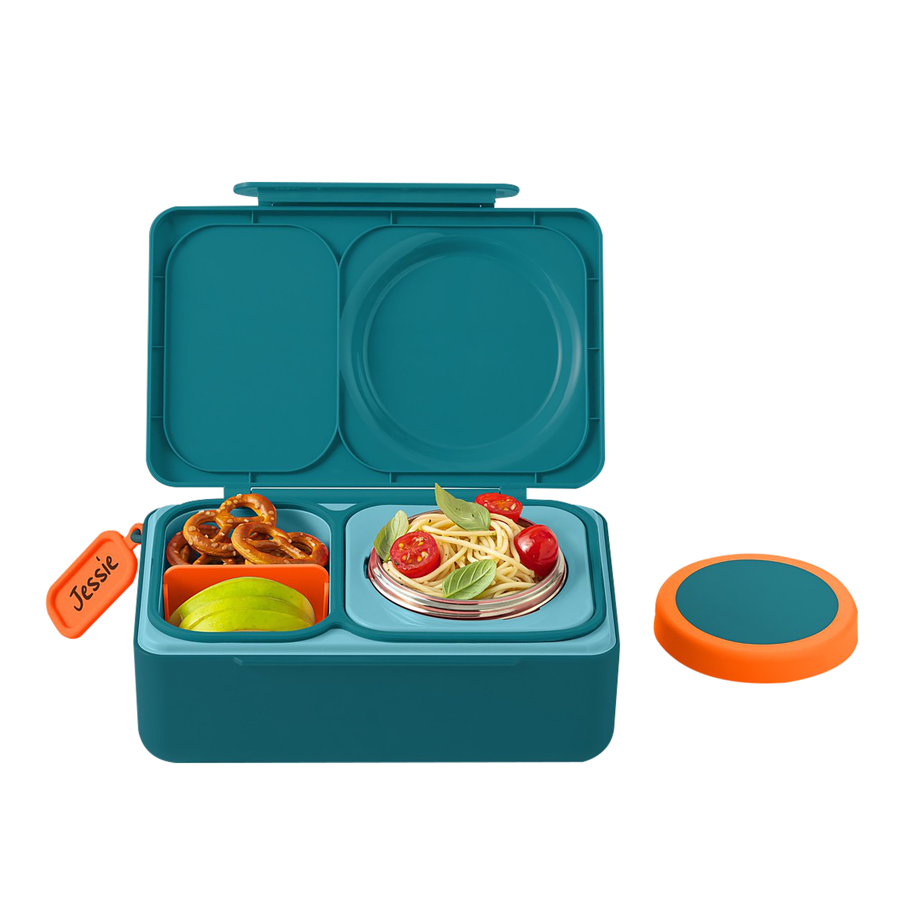 OmieBox UP Hot & Cold Bento Box - Teal Green