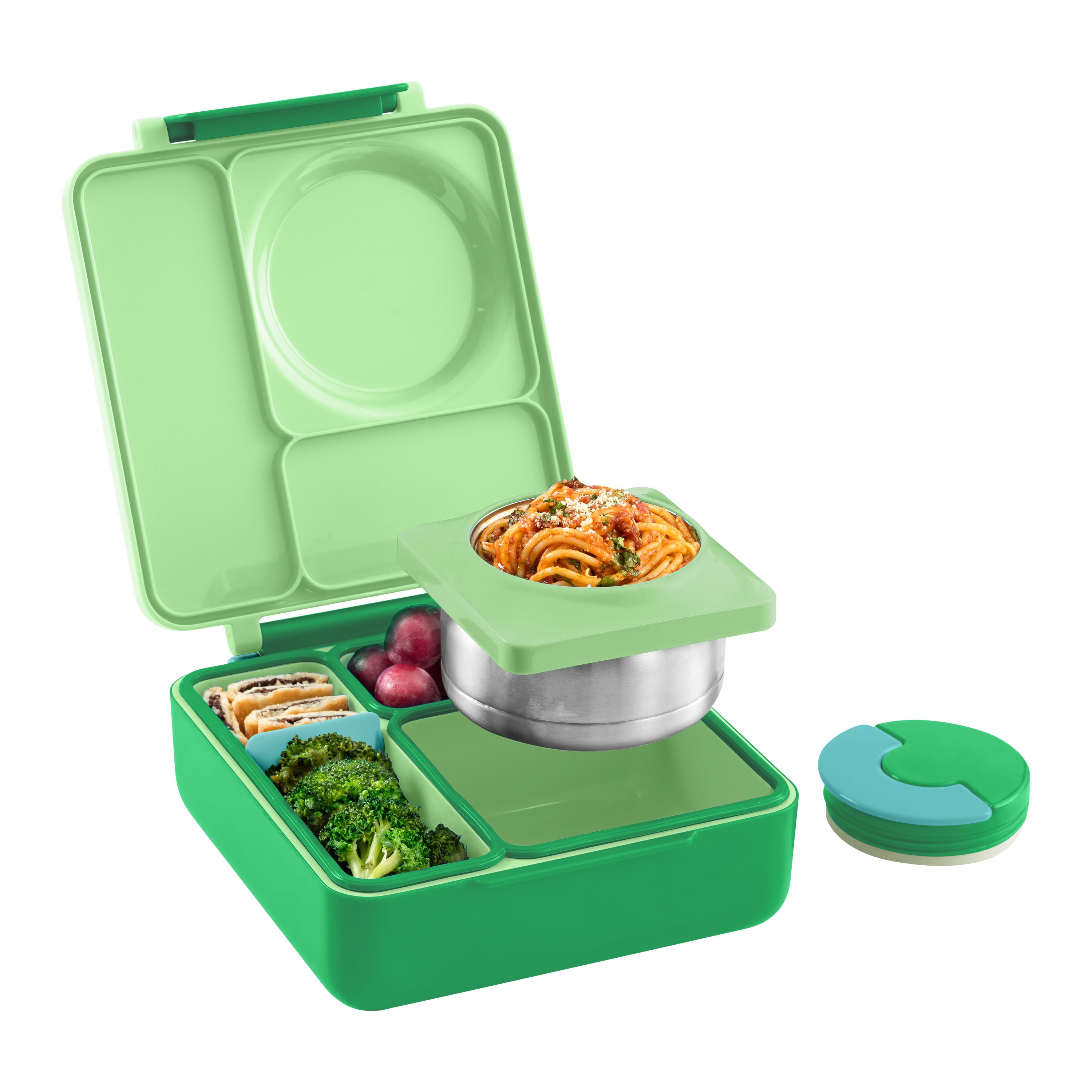 OmieBox V2 Hot & Cold Bento Box - Apple Green