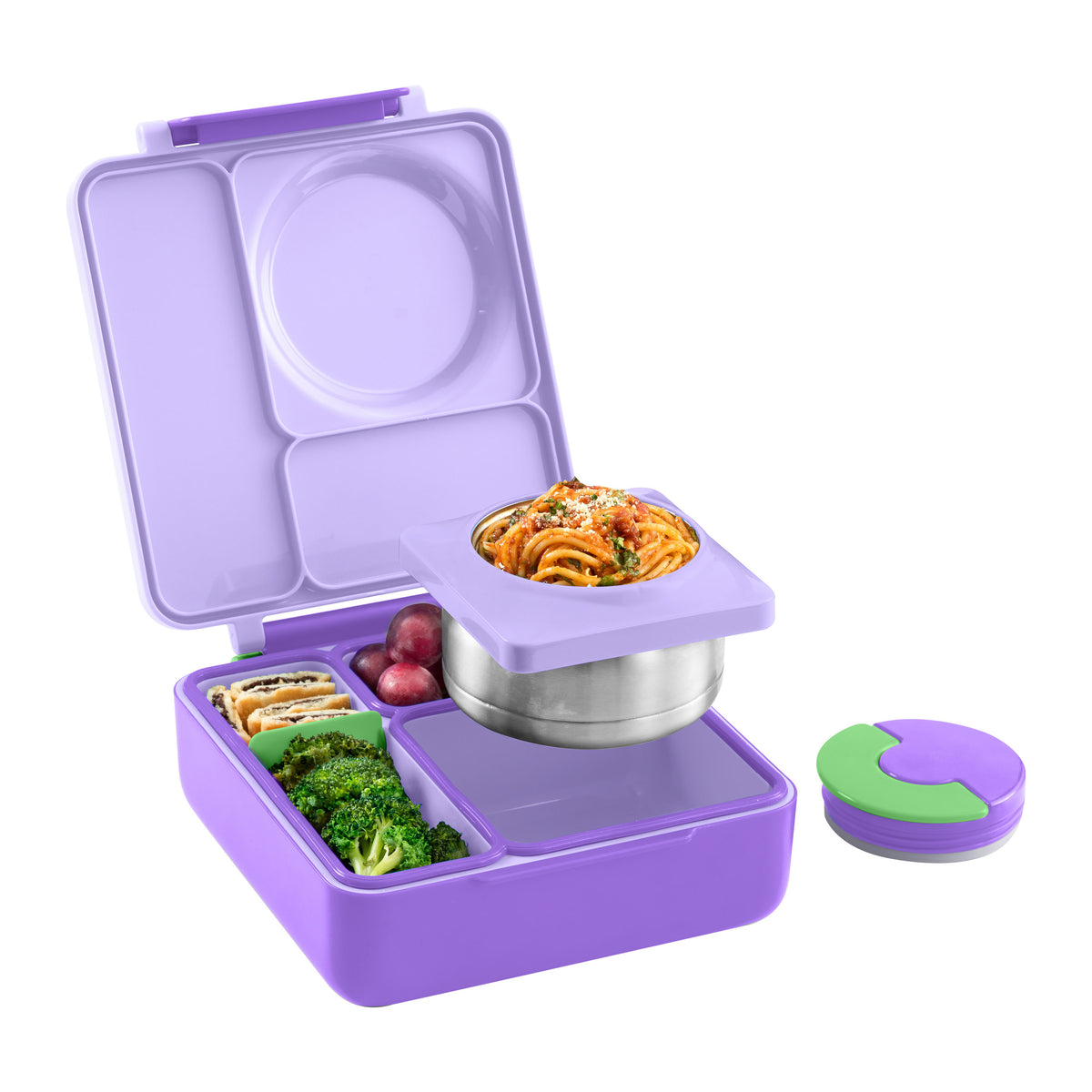OmieBox V2 Hot & Cold Bento Box - Lilac Purple