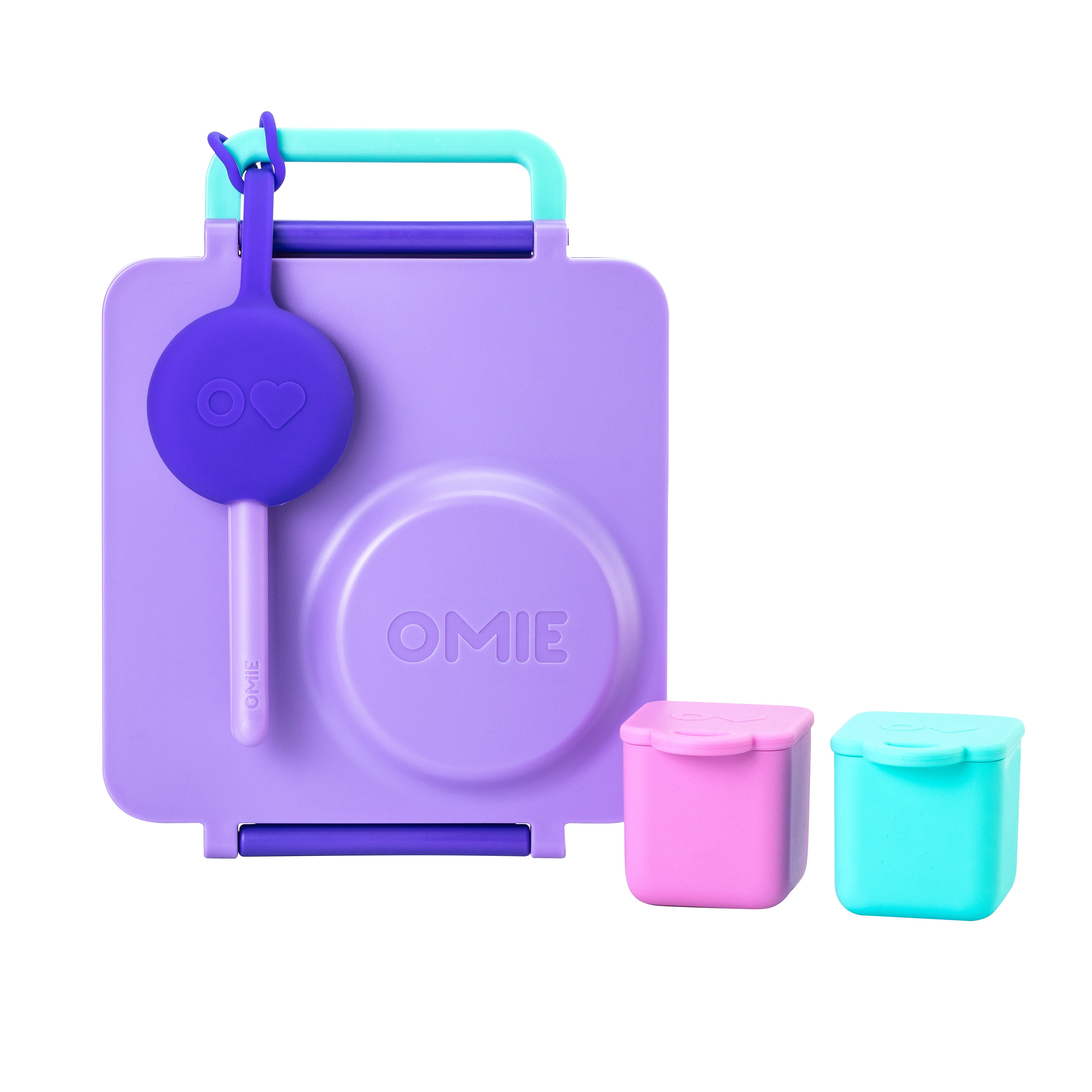 OmiePod 3 Piece Cutlery Set - Lilac