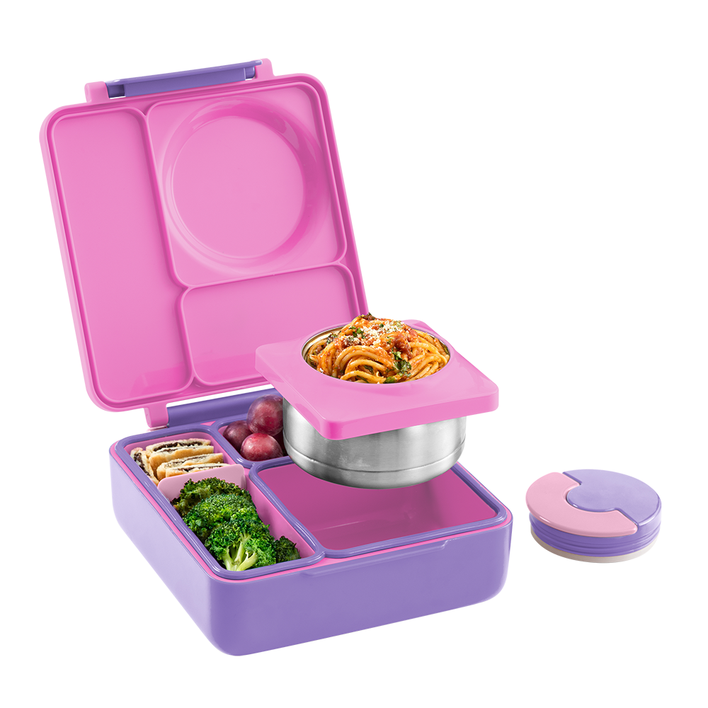 OmieBox V2 Hot & Cold Bento Box - Unicorn Pink