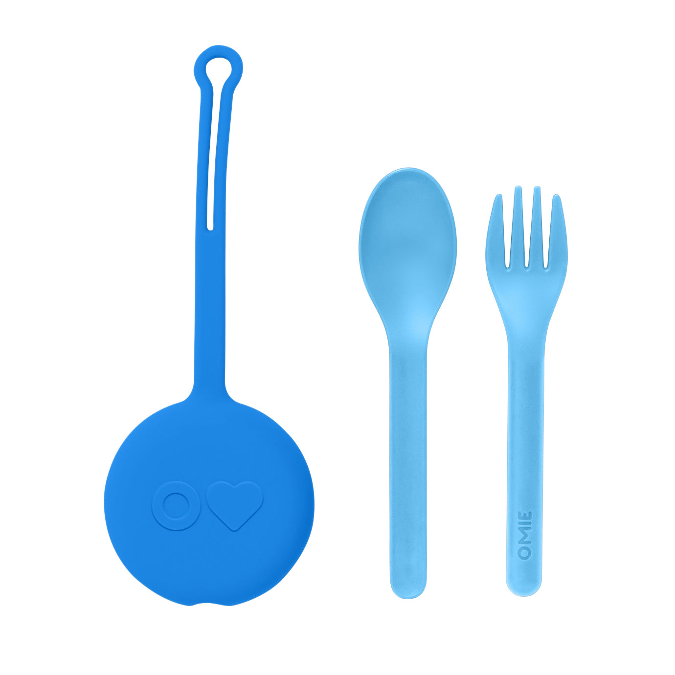 OmiePod 3 Piece Cutlery Set - Capri Blue