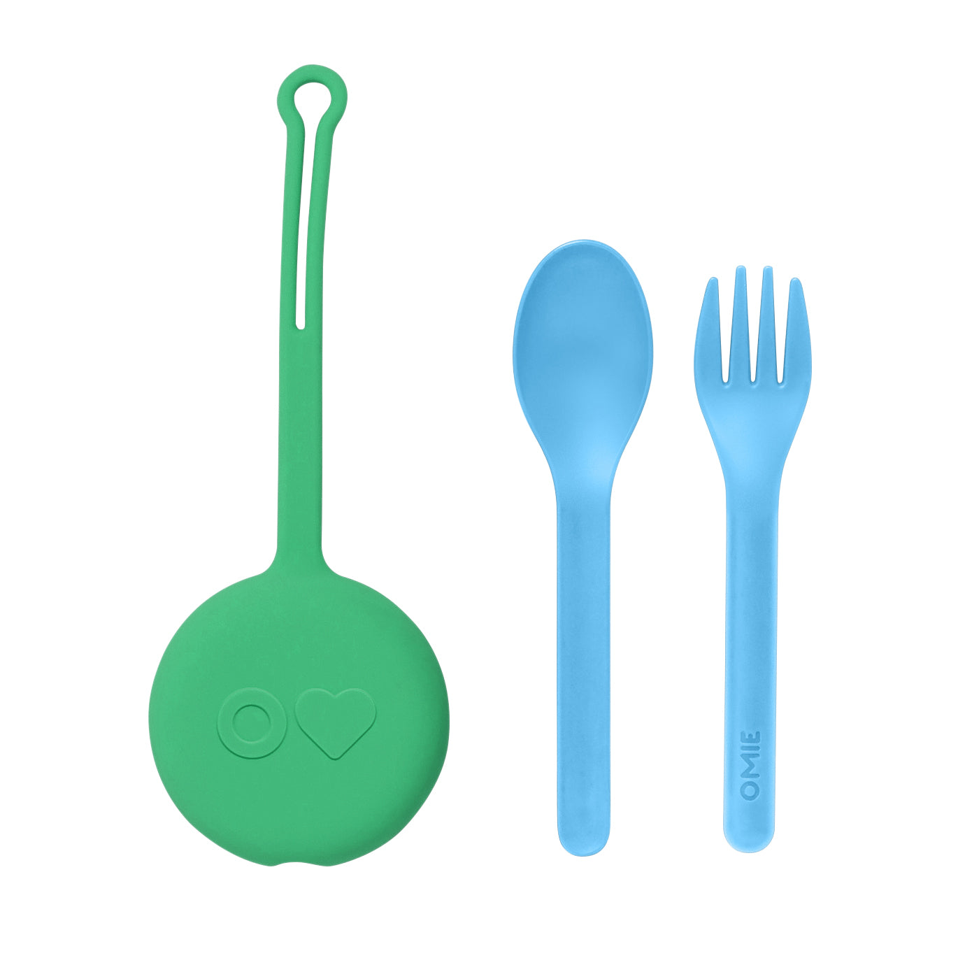 OmiePod 3 Piece Cutlery Set - Mint Green