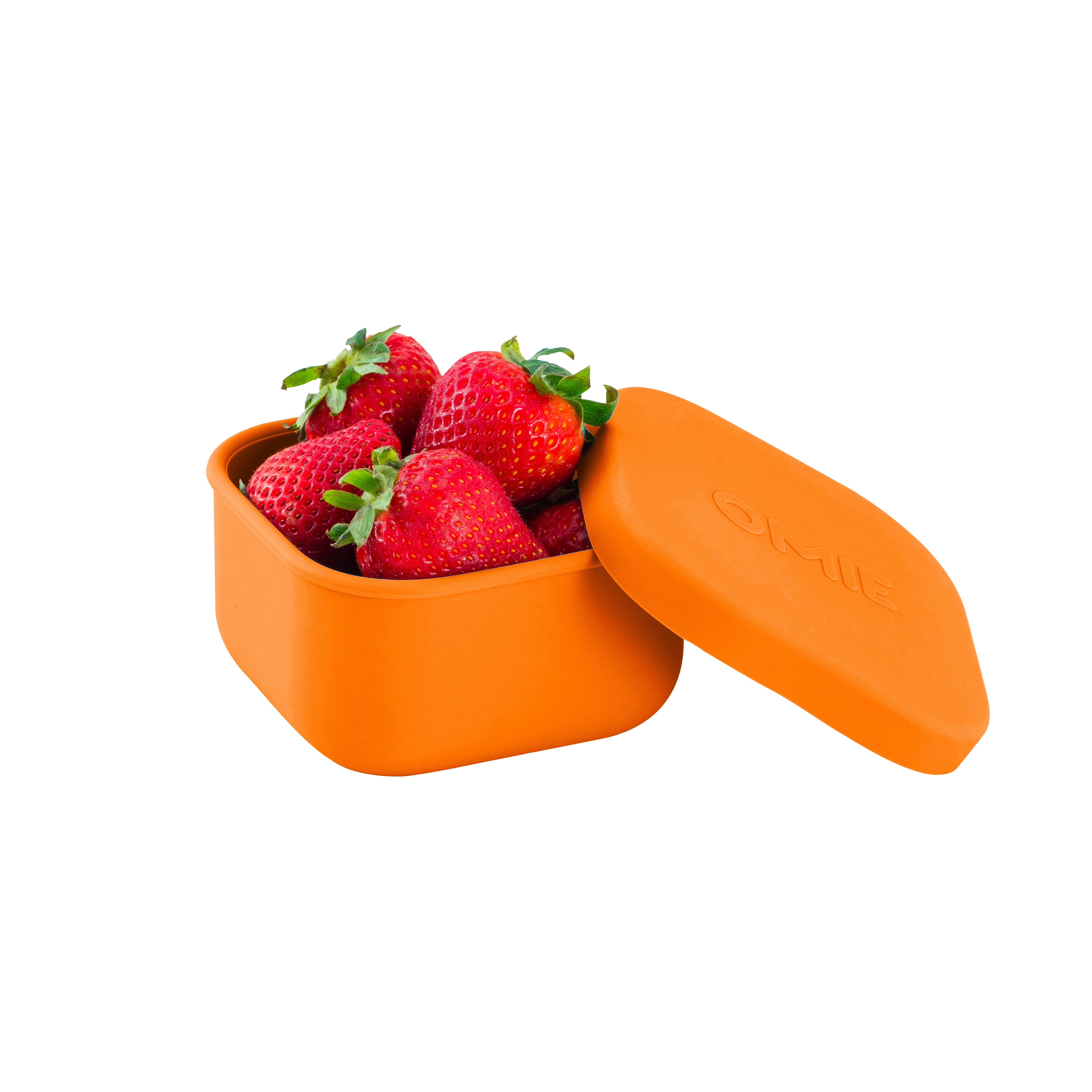 OmieSnack Silicone Container 280ml - Orange