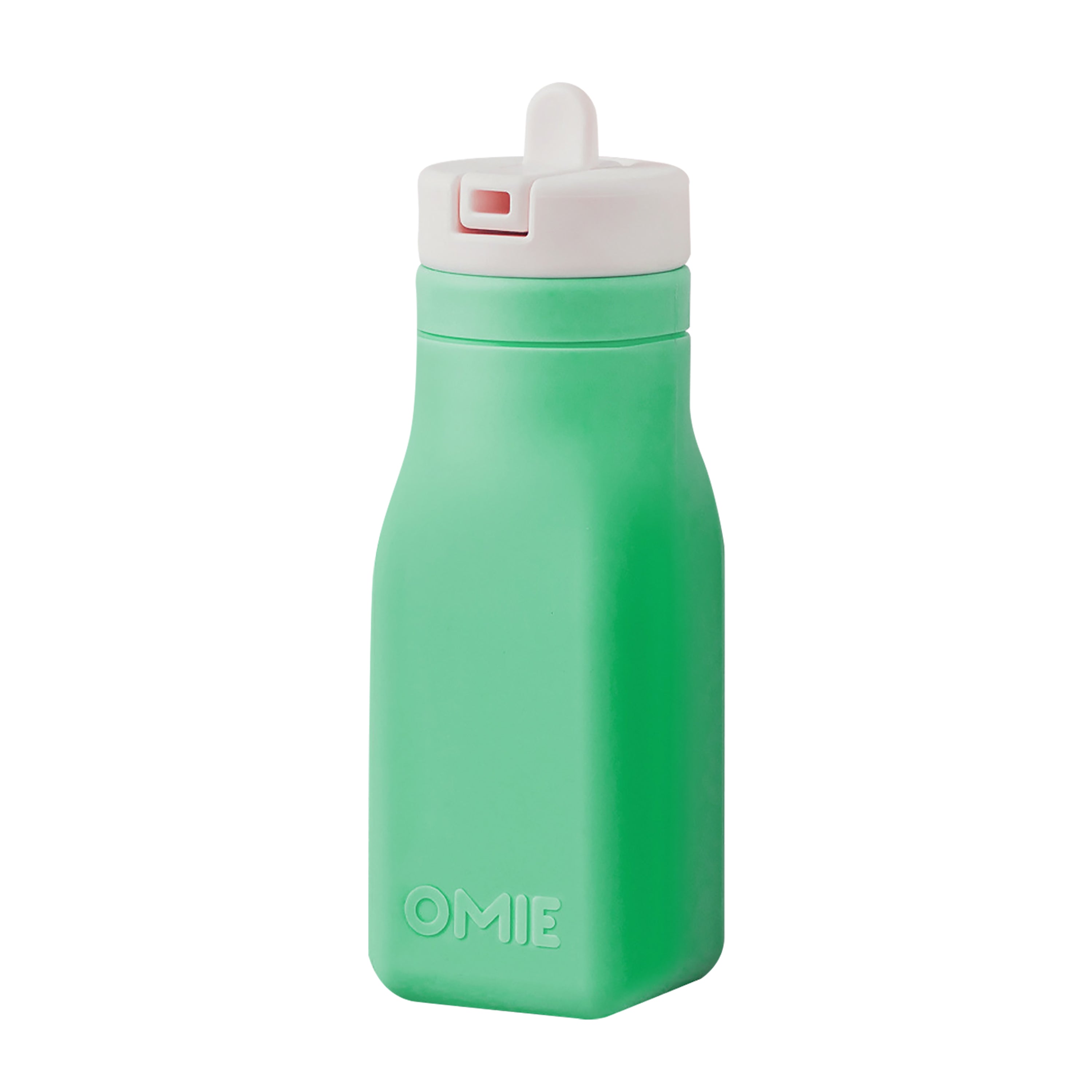OmieBottle Silicone Drink Bottle 250ml - Green