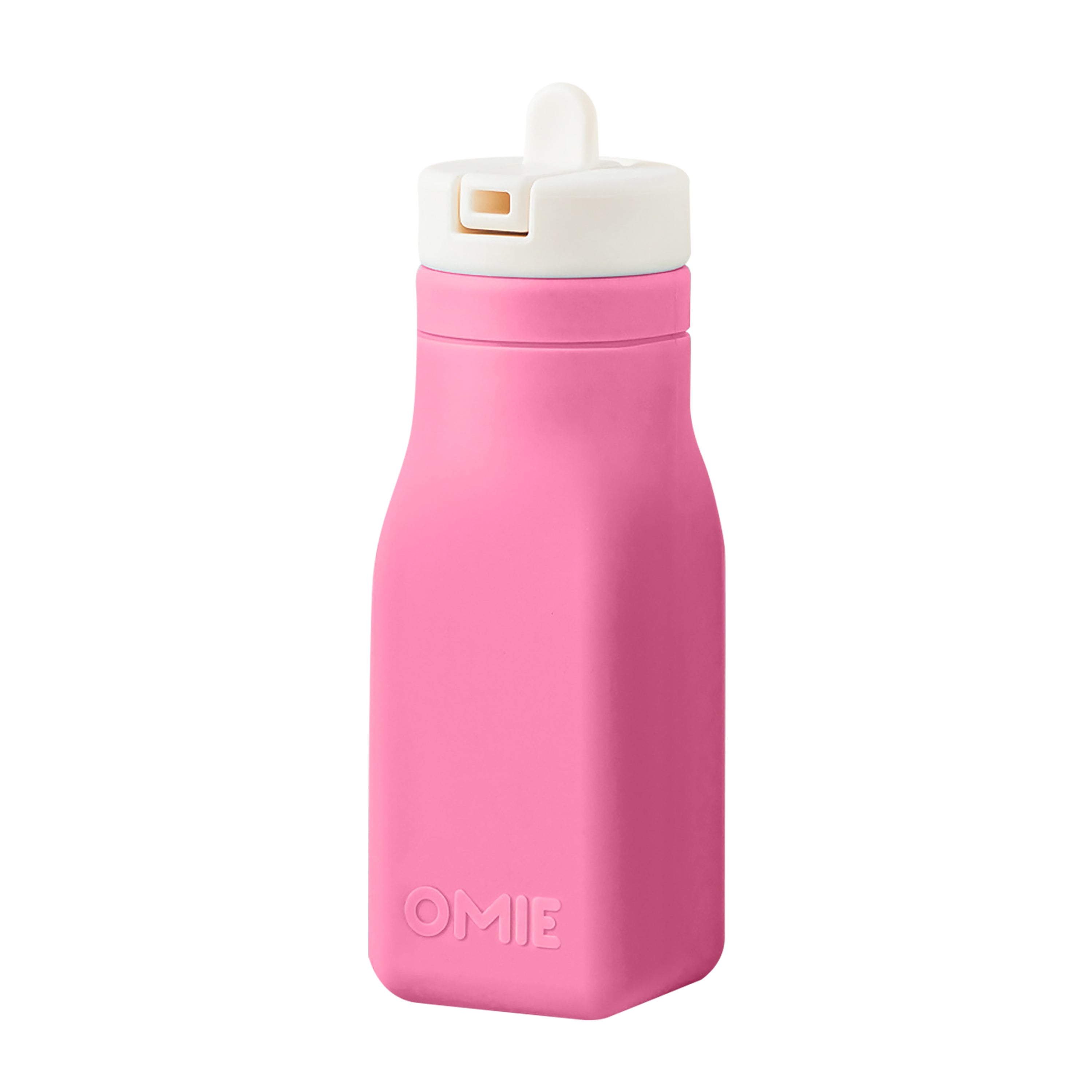OmieBottle Silicone Drink Bottle 250ml - Pink