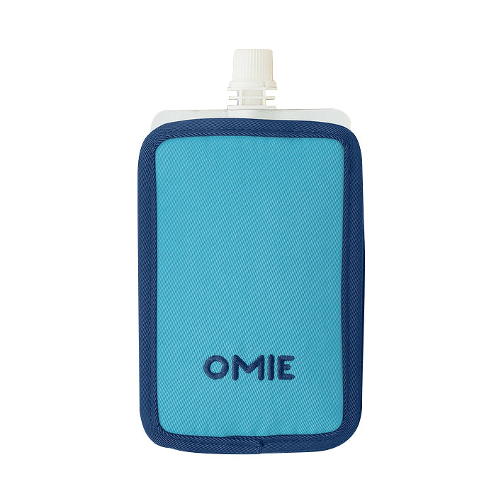 OmieChill Freezable Food Pouch - Blue