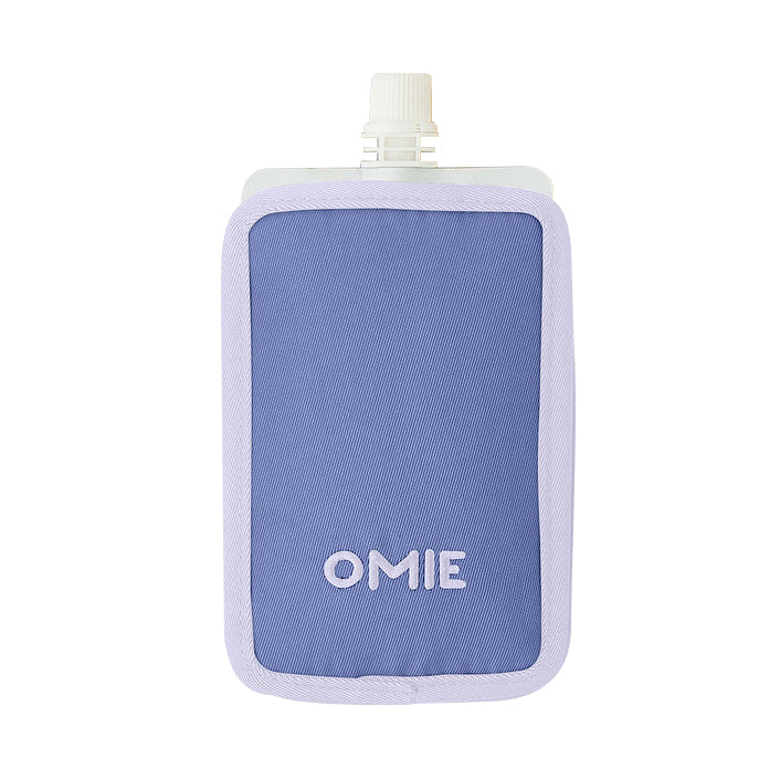 OmieChill Freezable Food Pouch - Purple