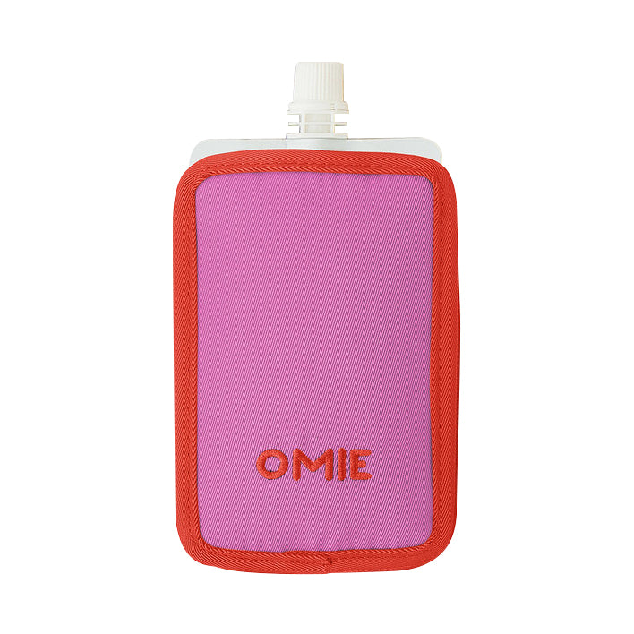 OmieChill Freezable Food Pouch - Pink