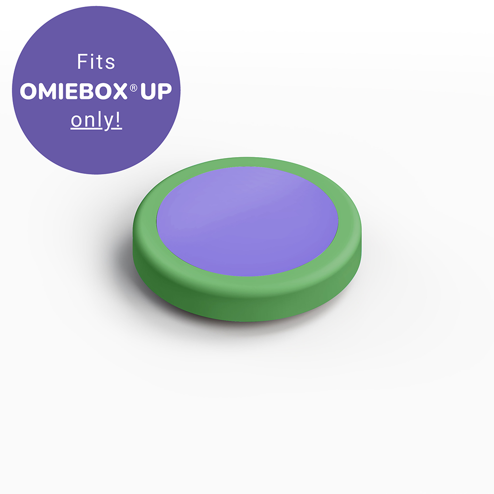 Omie Flask Lid for OmieBox UP – Galaxy Purple (Green)