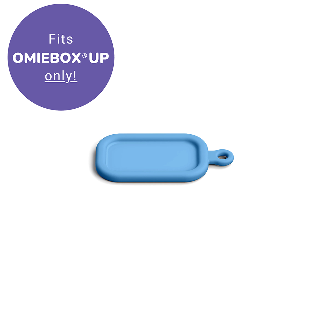 Omie Name Tag for OmieBox UP – Graphite (Blue)