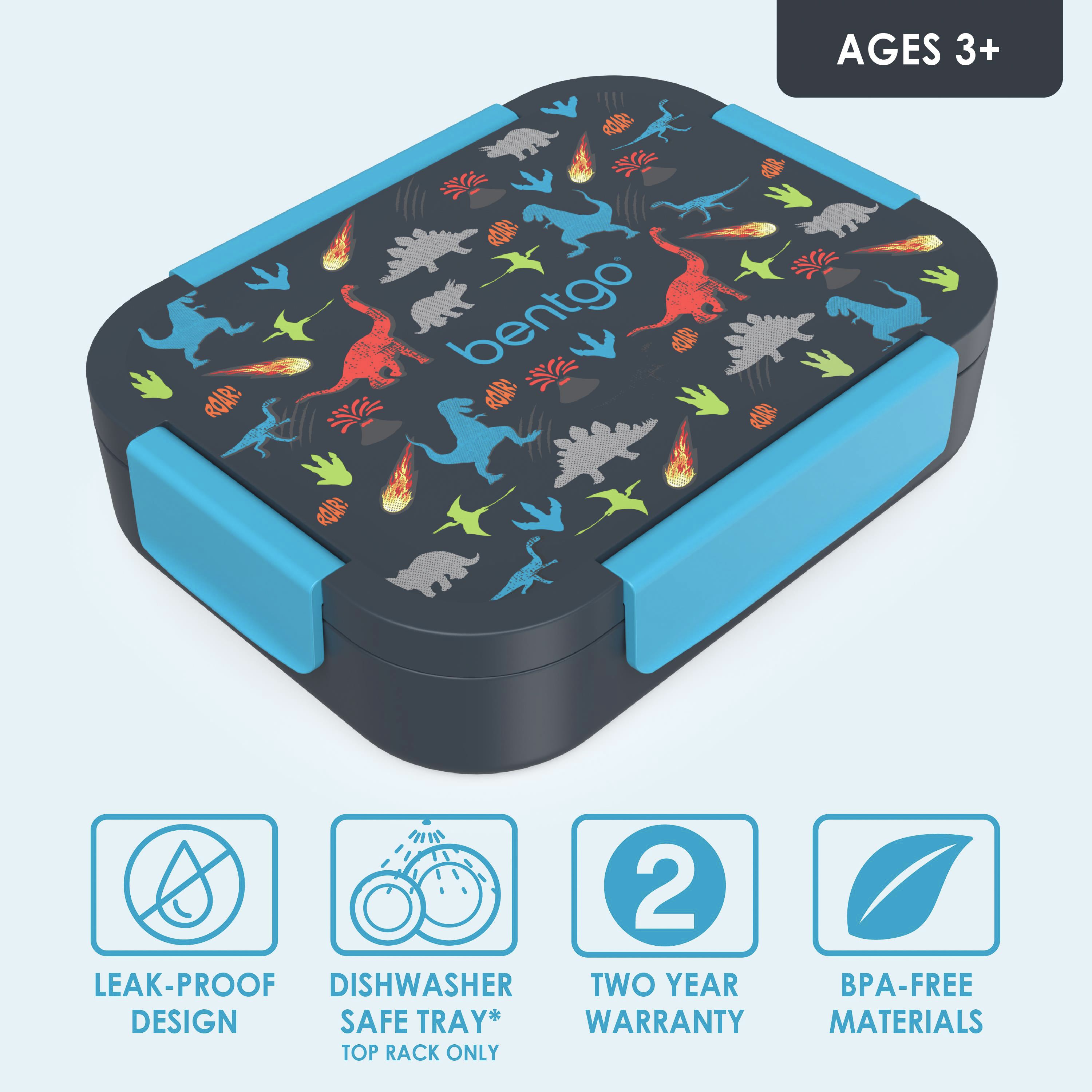 Bentgo Snap & Go Lunch Box - Dinosaurs