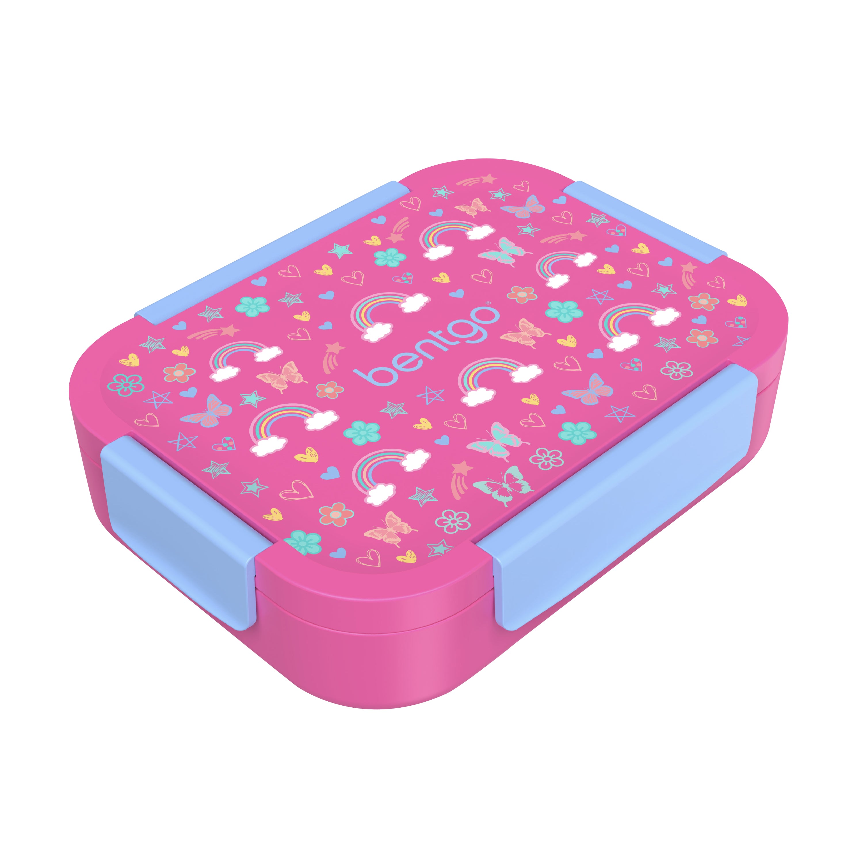 Bentgo Snap & Go Lunch Box - Rainbows/Butterflies