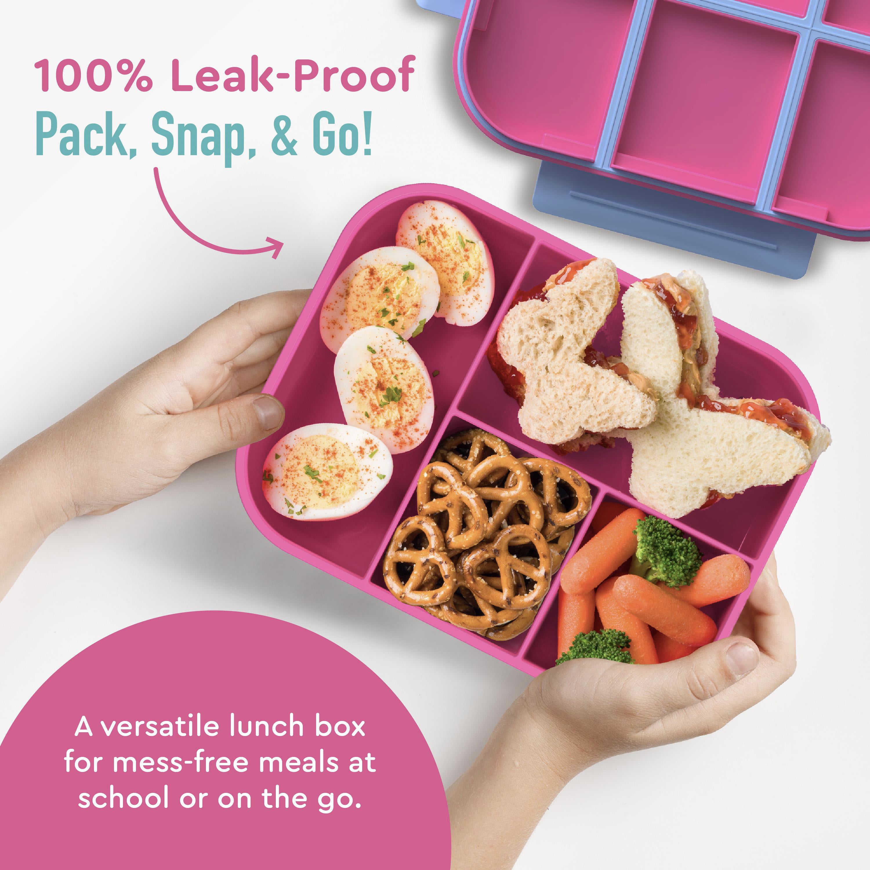 Bentgo Snap & Go Lunch Box - Rainbows/Butterflies