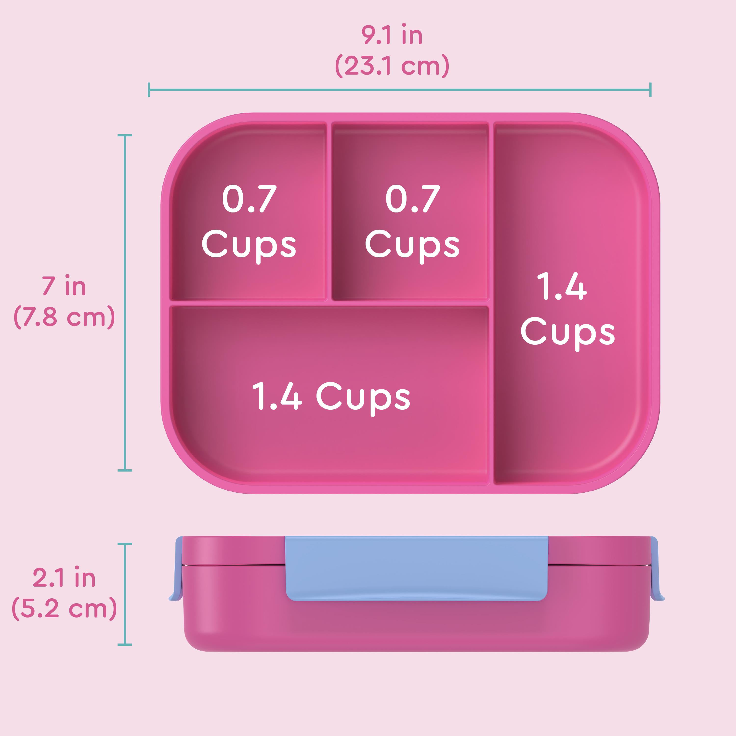 Bentgo Snap & Go Lunch Box - Rainbows/Butterflies