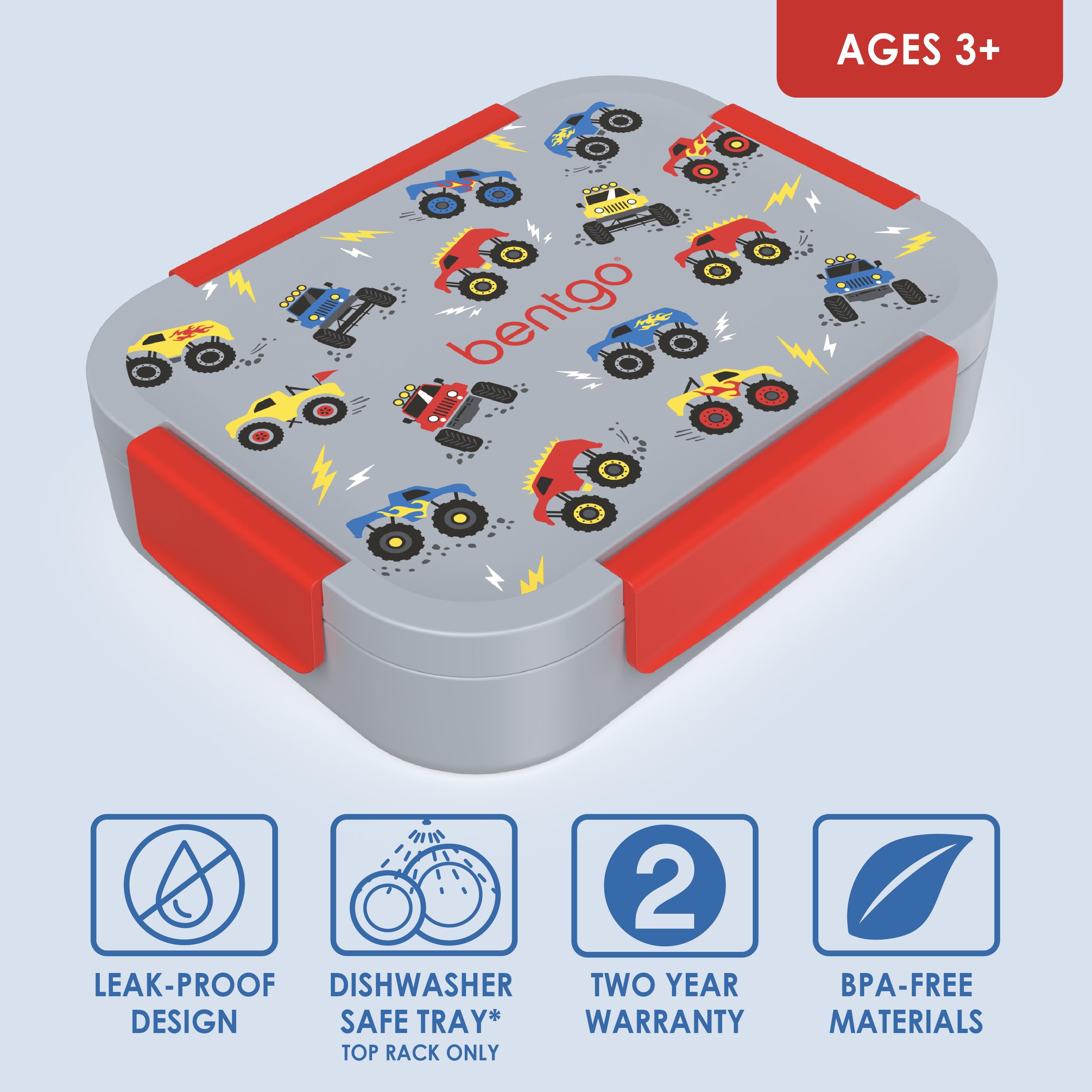Bentgo Snap & Go Lunch Box - Trucks