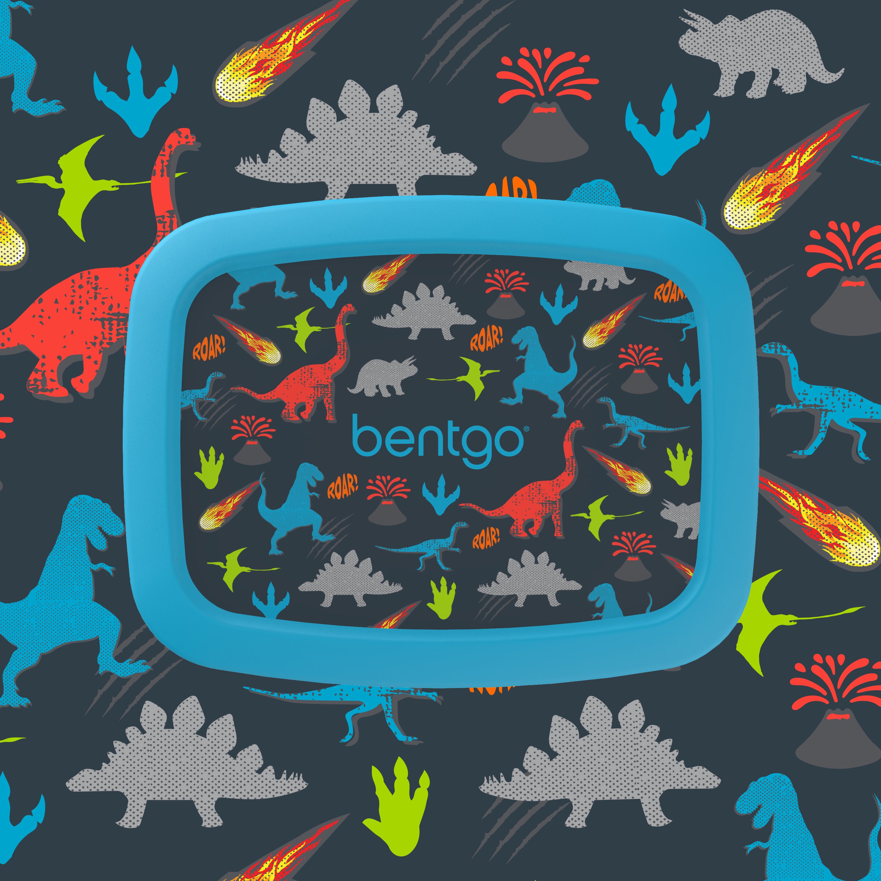 Bentgo Prints Lunch Box - Dinosaurs
