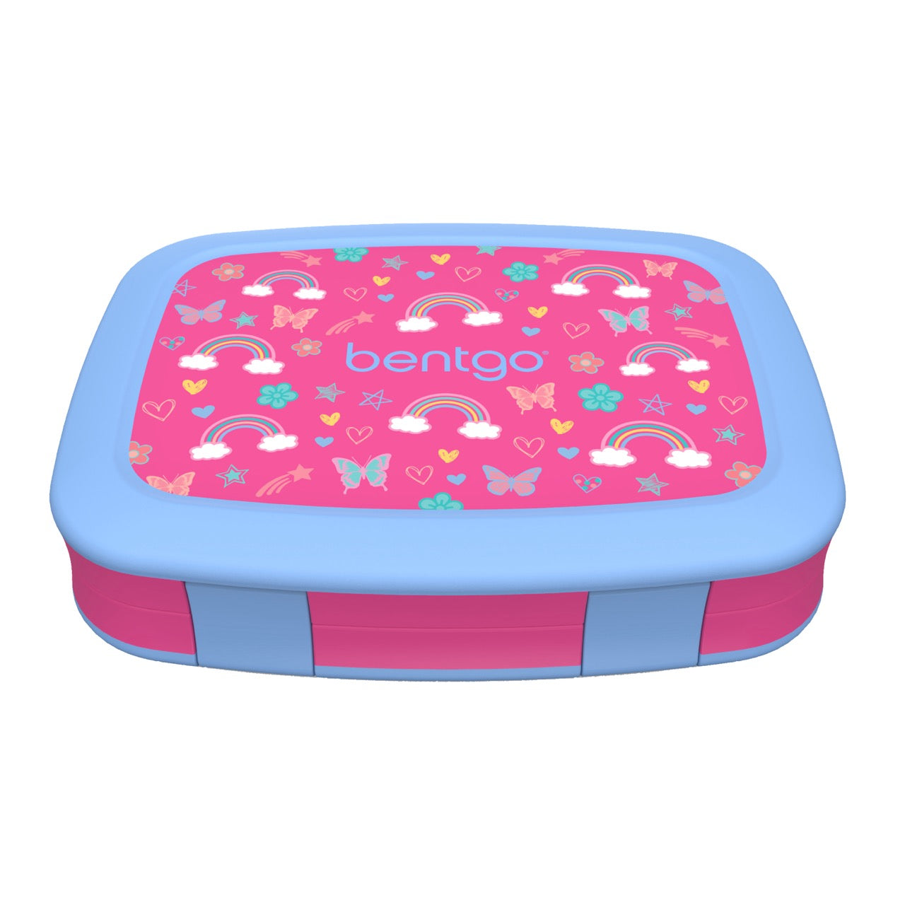 Bentgo Prints Lunch Box - Rainbows/Butterflies