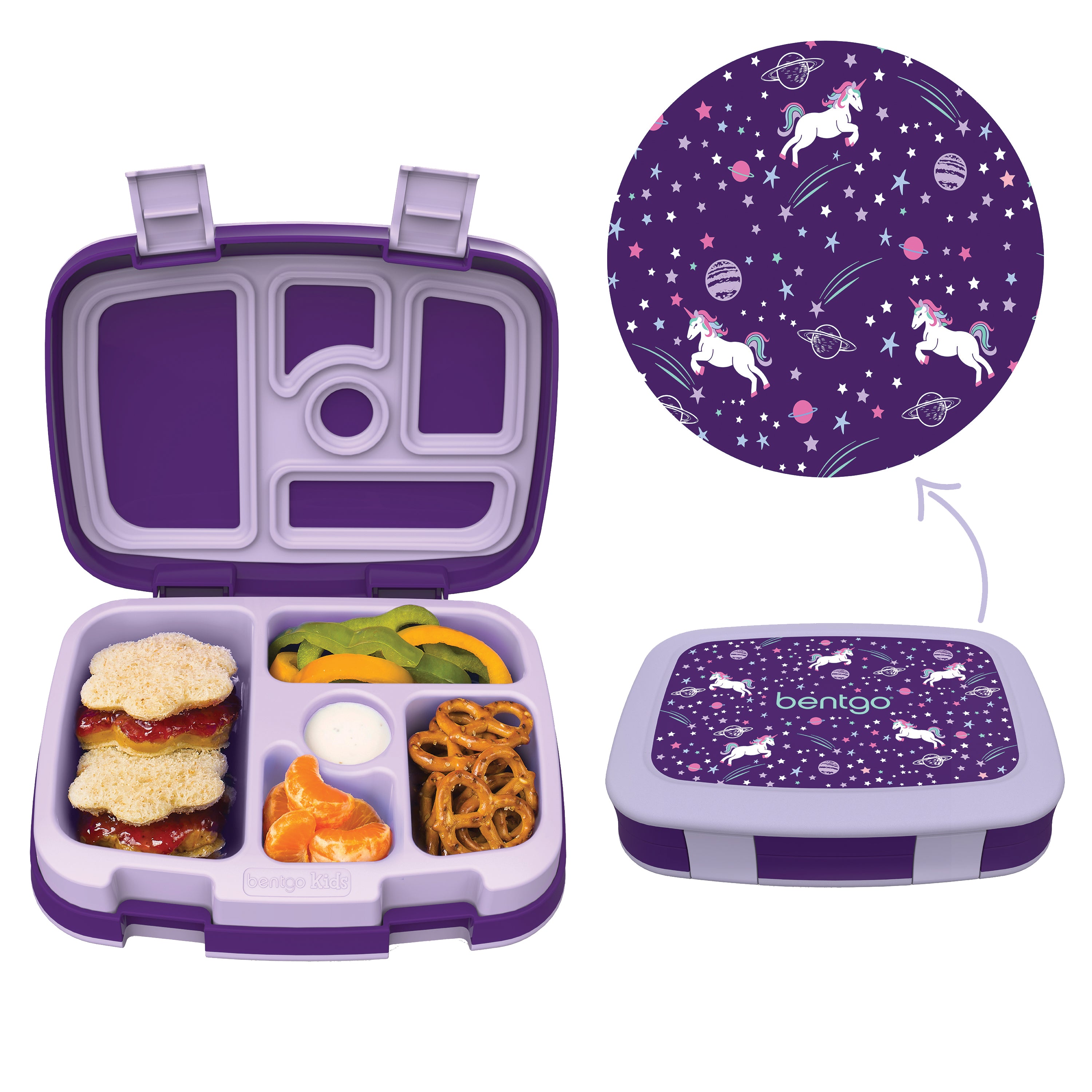 Bentgo Prints Lunch Box - Unicorns