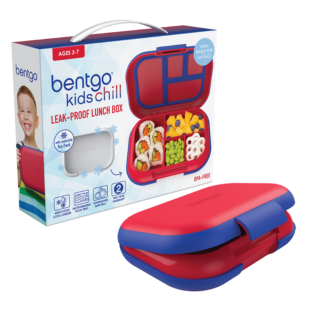Bentgo Chill Lunch Box - Red/Royal